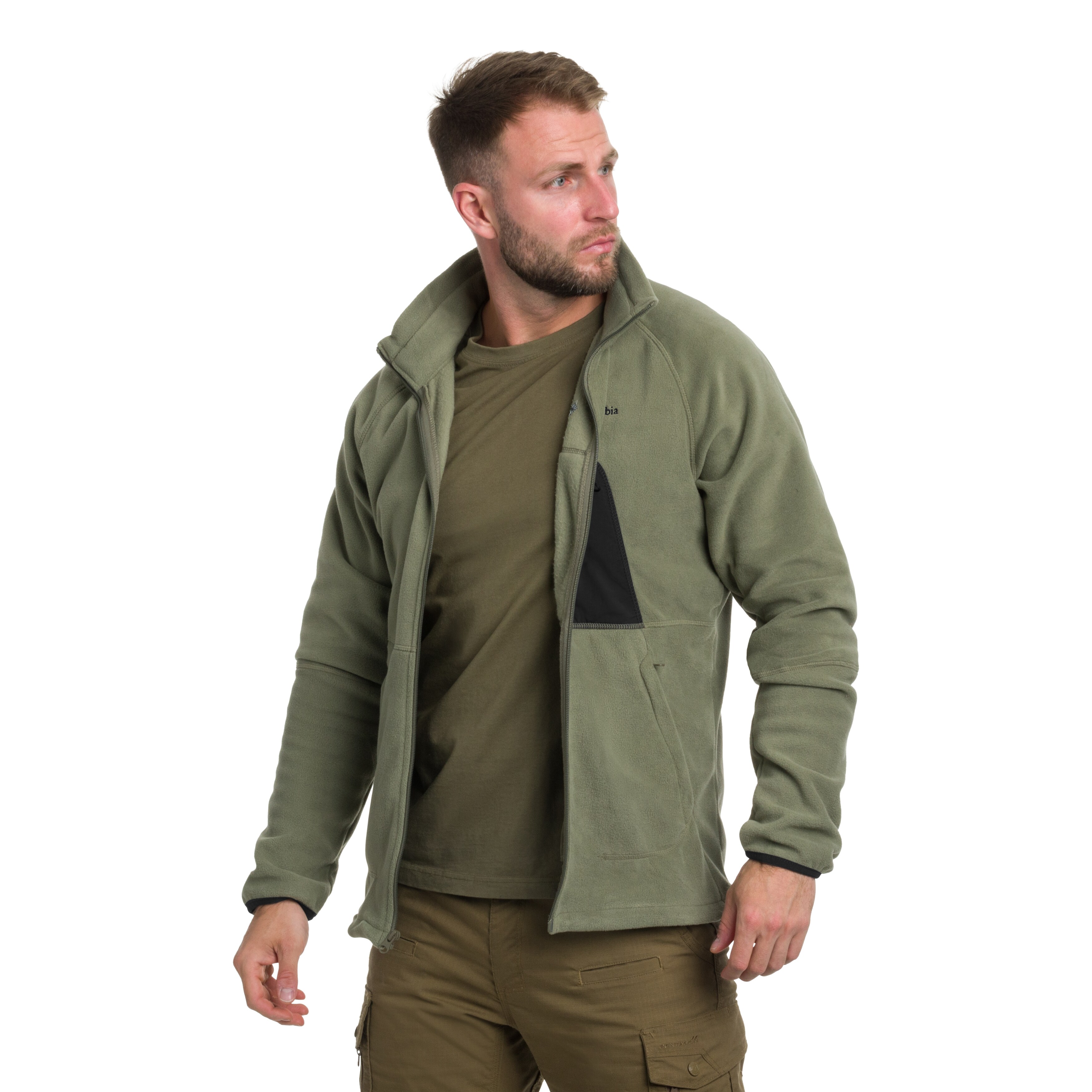 Флісова кофта Columbia Rapid Expedition II Full Zip Fleece - Stone Green/Shark