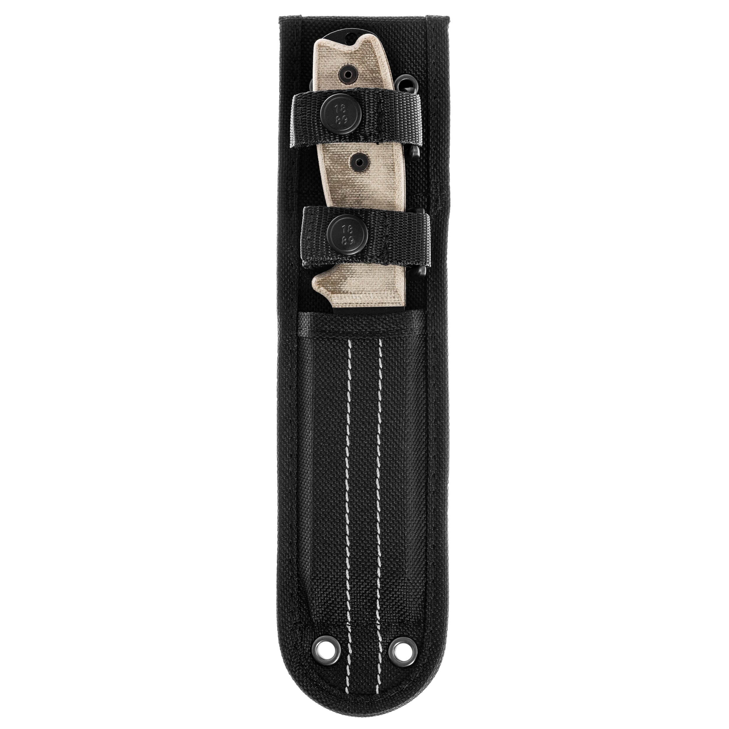 Nóż Ontario Rat 3 Nylon Sheath Black Edge - Tan