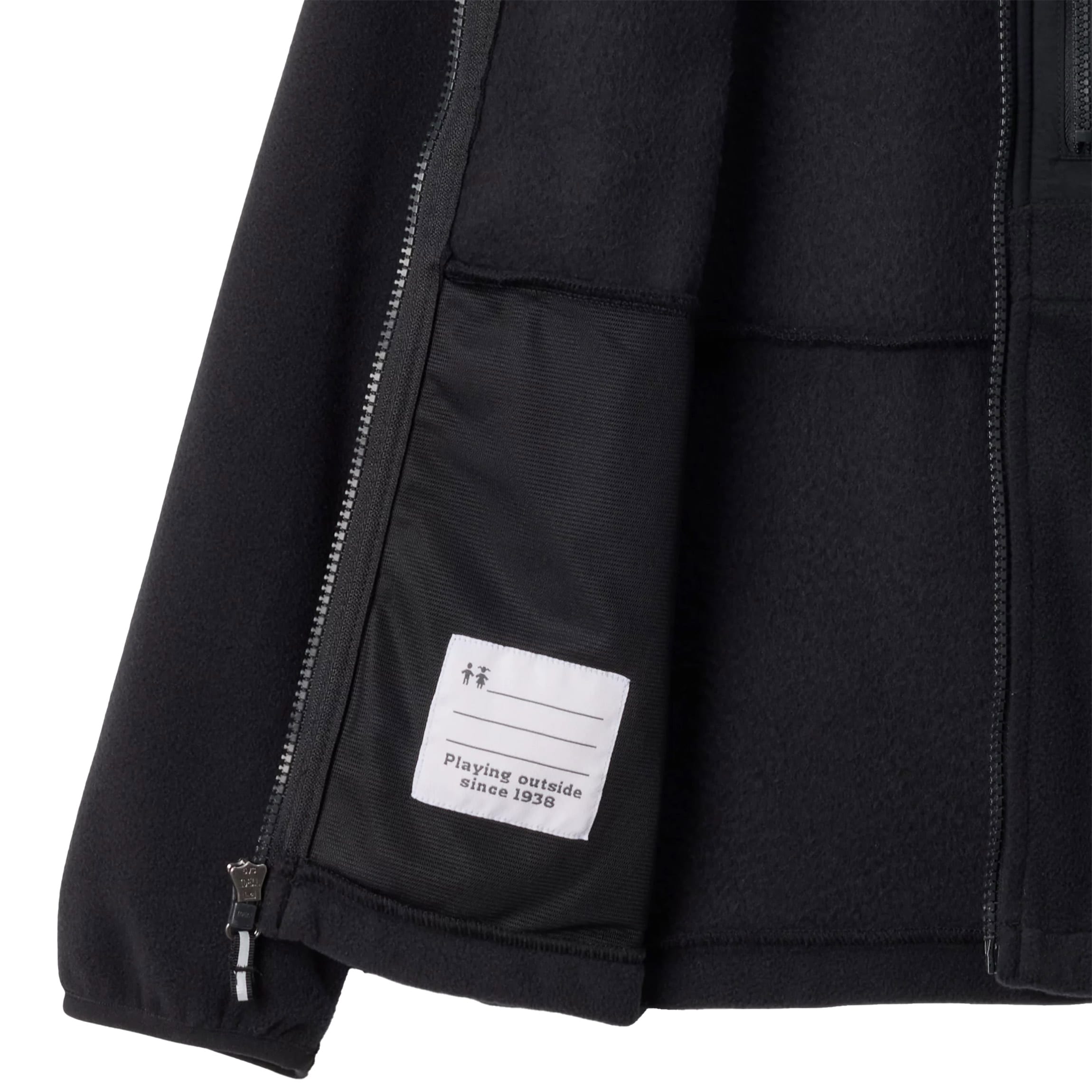 Polar dziecięcy Columbia Youth Fast Trek IV Full Zip - Black