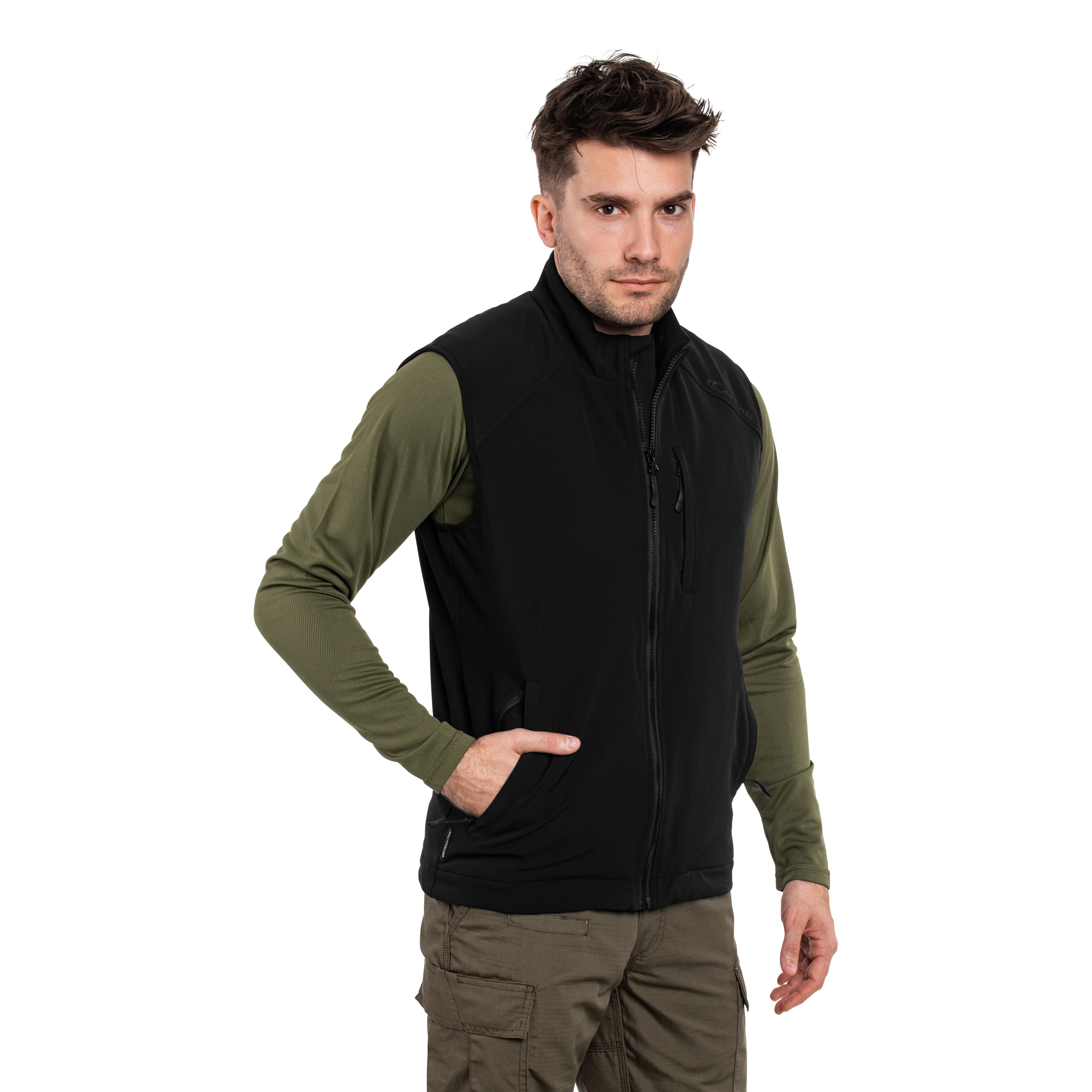 Bezrękawnik Carinthia Loftshell Climate Vest - Black
