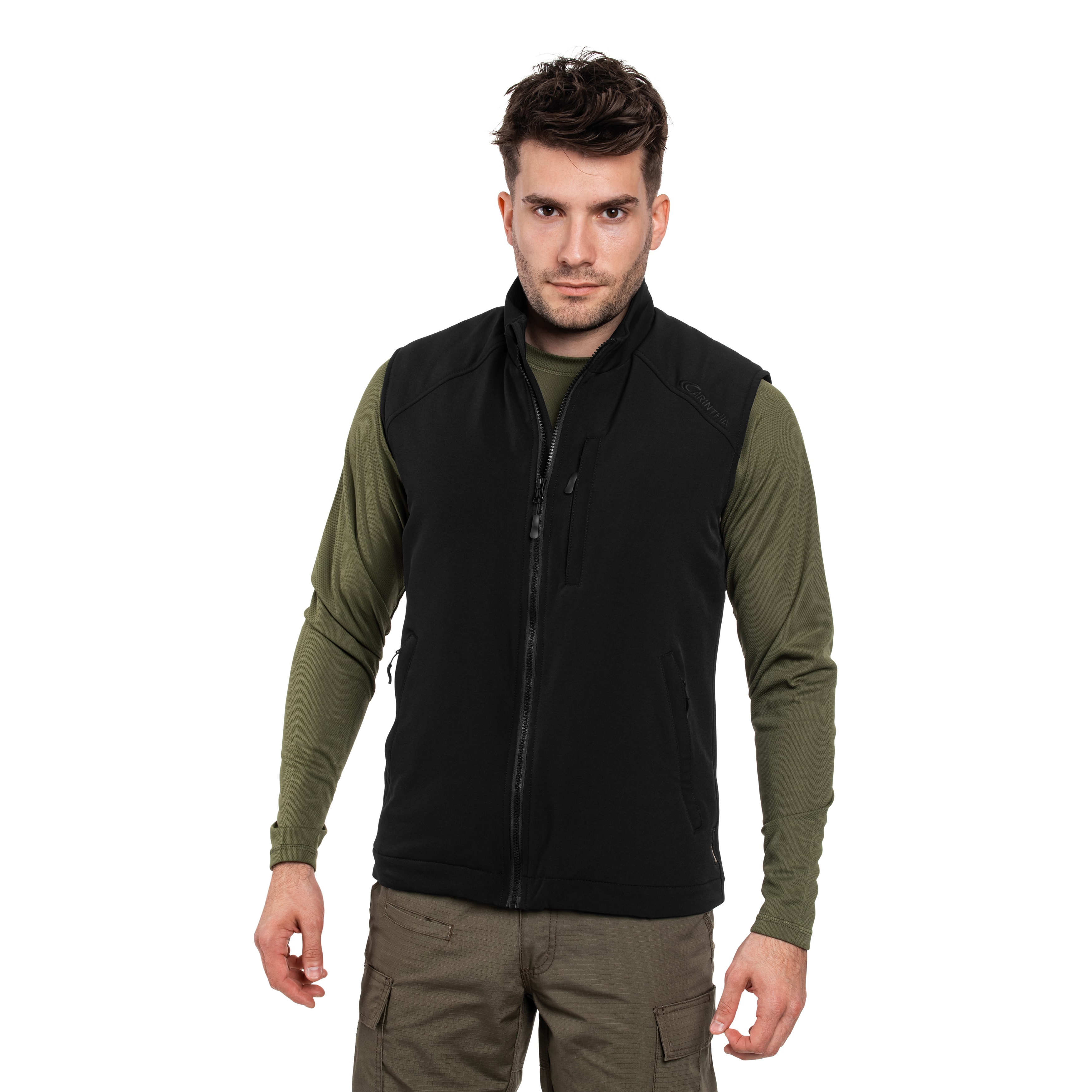 Bezrękawnik Carinthia Loftshell Climate Vest - Black