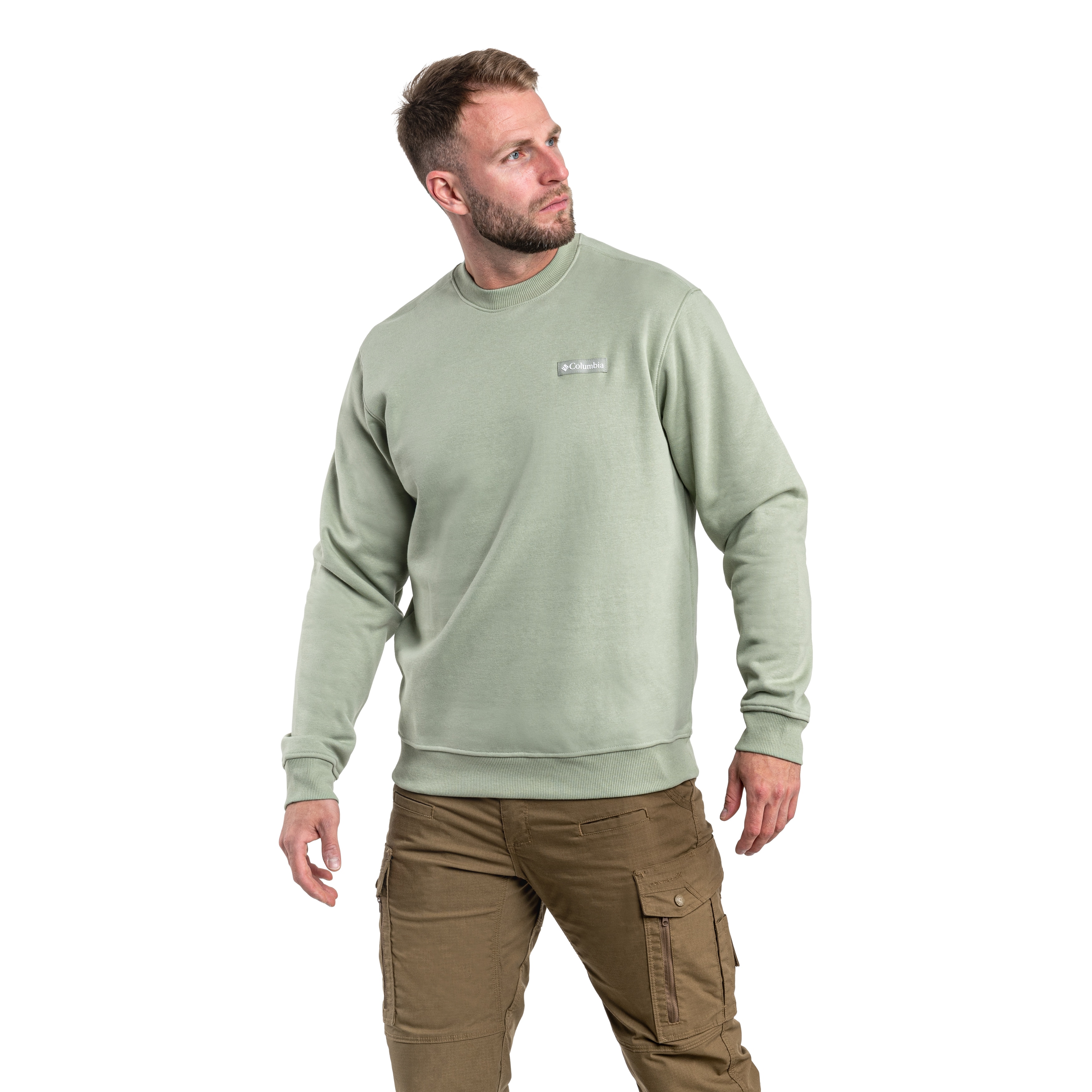 Кофта Columbia Meridian Creek Crew Sweatshirt - Safari