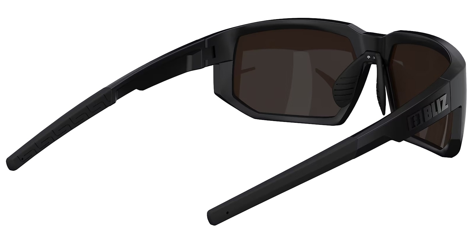 Okulary przeciwsłoneczne Bliz Arrow - Black/Brown Blue