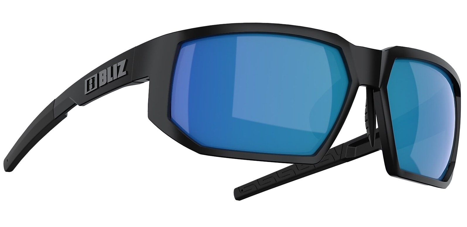 Okulary przeciwsłoneczne Bliz Arrow - Black/Brown Blue