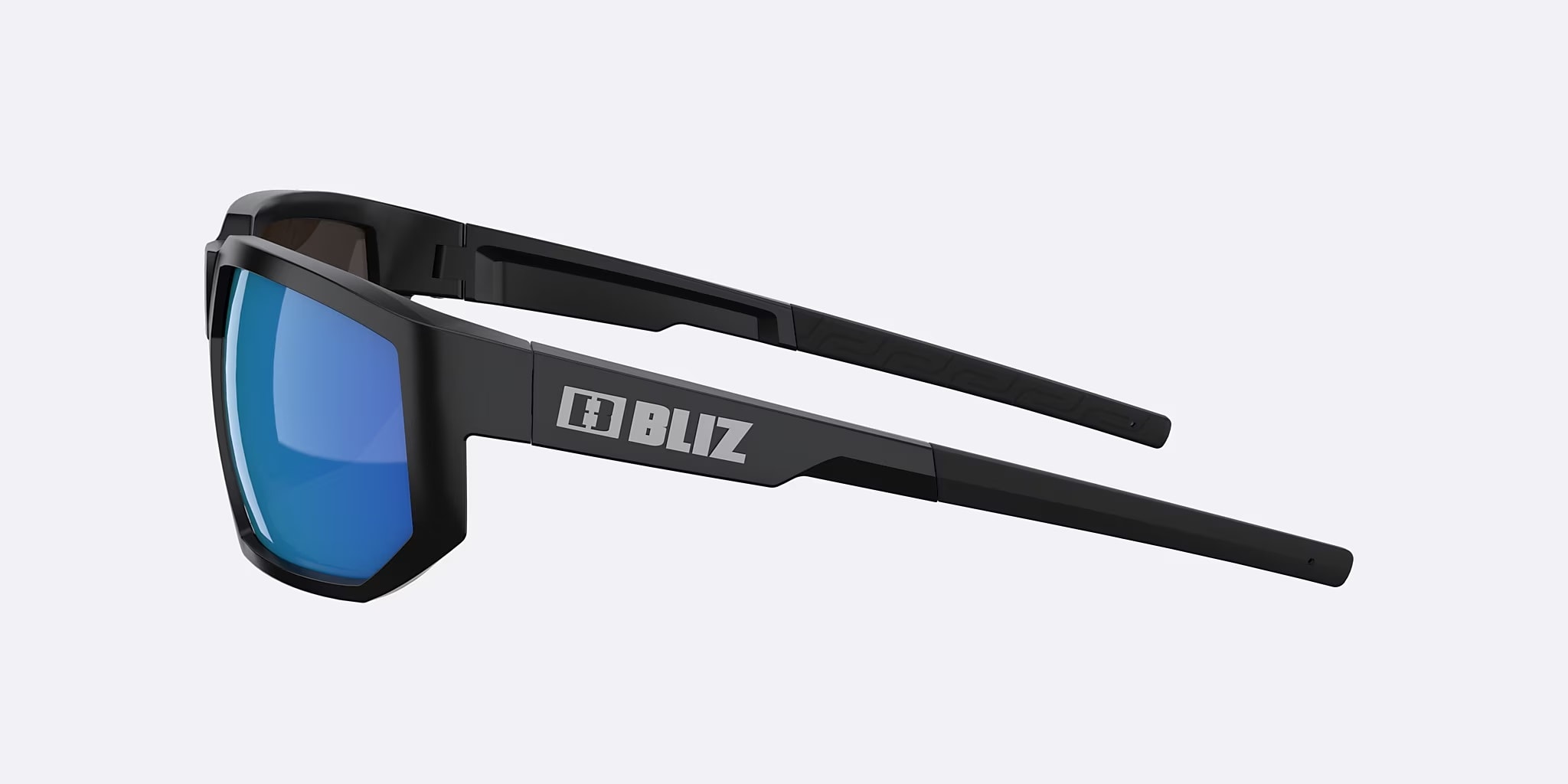 Okulary przeciwsłoneczne Bliz Arrow - Black/Brown Blue