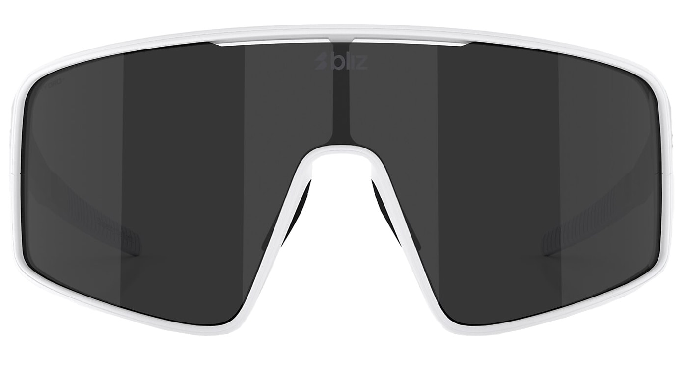 Okulary przeciwsłoneczne Bliz P001 XL - Matte White/Smoke