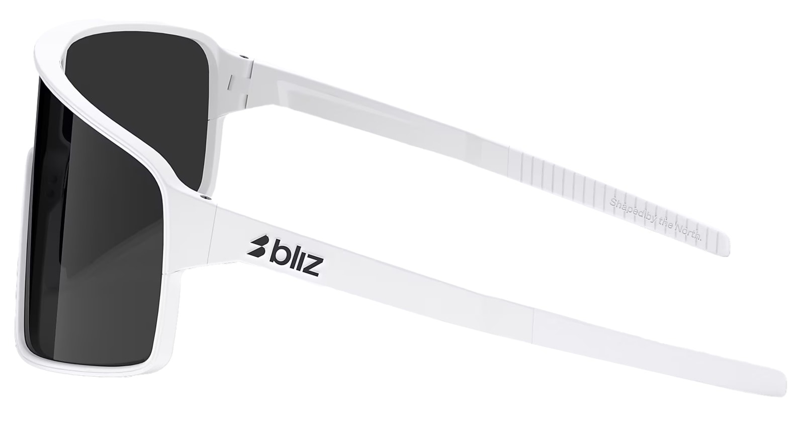 Okulary przeciwsłoneczne Bliz P001 XL - Matte White/Smoke