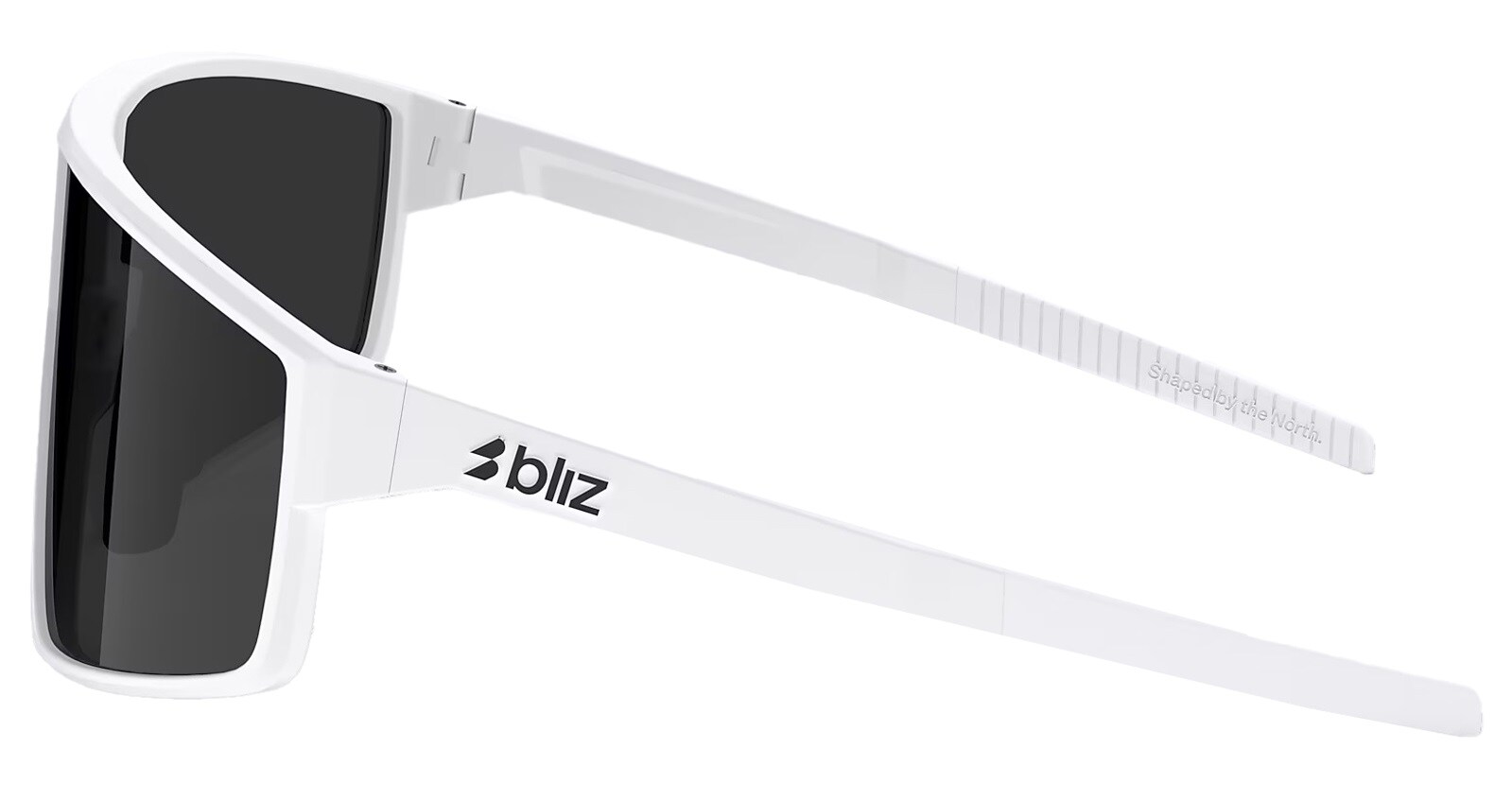 Okulary przeciwsłoneczne Bliz P002 - Matte White/Smoke