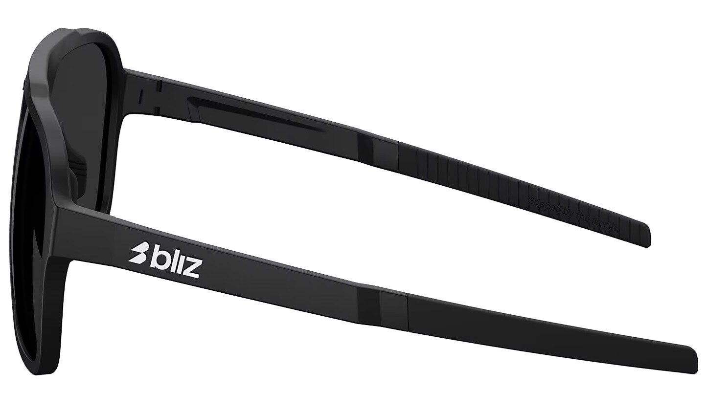 Okulary przeciwsłoneczne Bliz A002 - Matte Black/Smoke