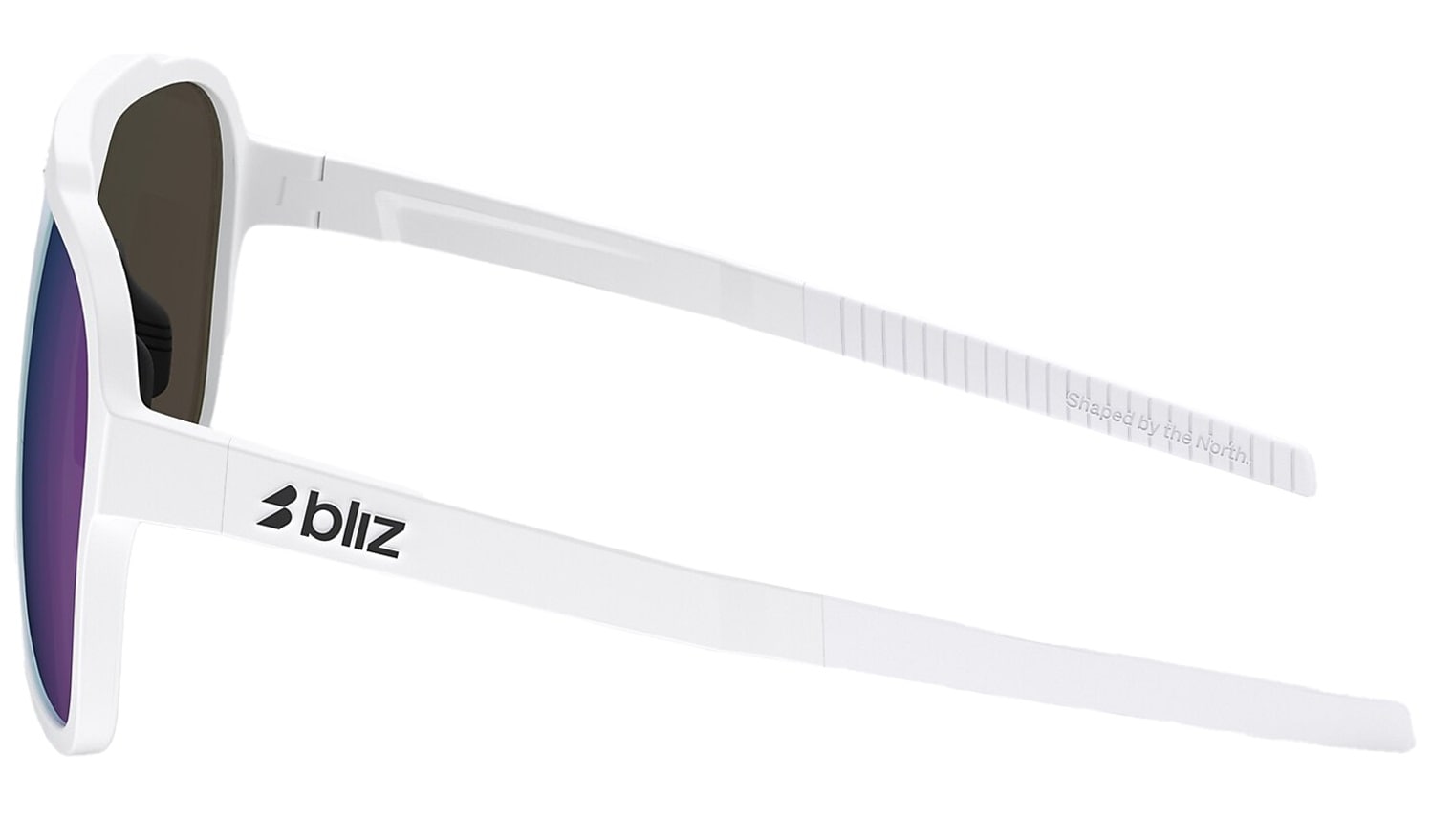 Okulary przeciwsłoneczne Bliz A002 - Matte White/Blue
