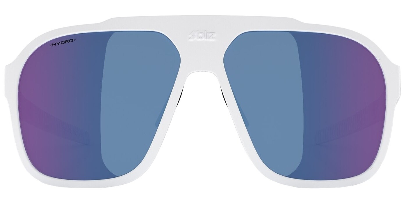 Okulary przeciwsłoneczne Bliz A002 - Matte White/Blue
