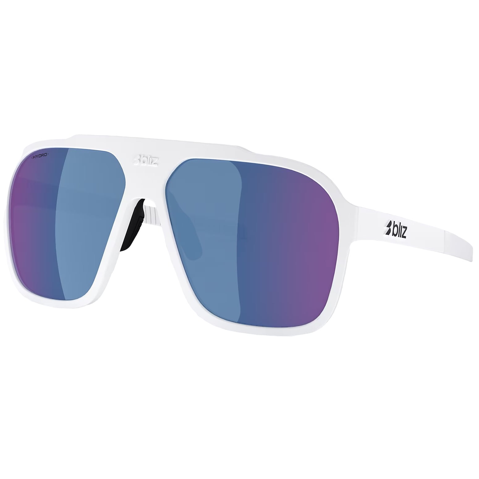 Okulary przeciwsłoneczne Bliz A002 - Matte White/Blue