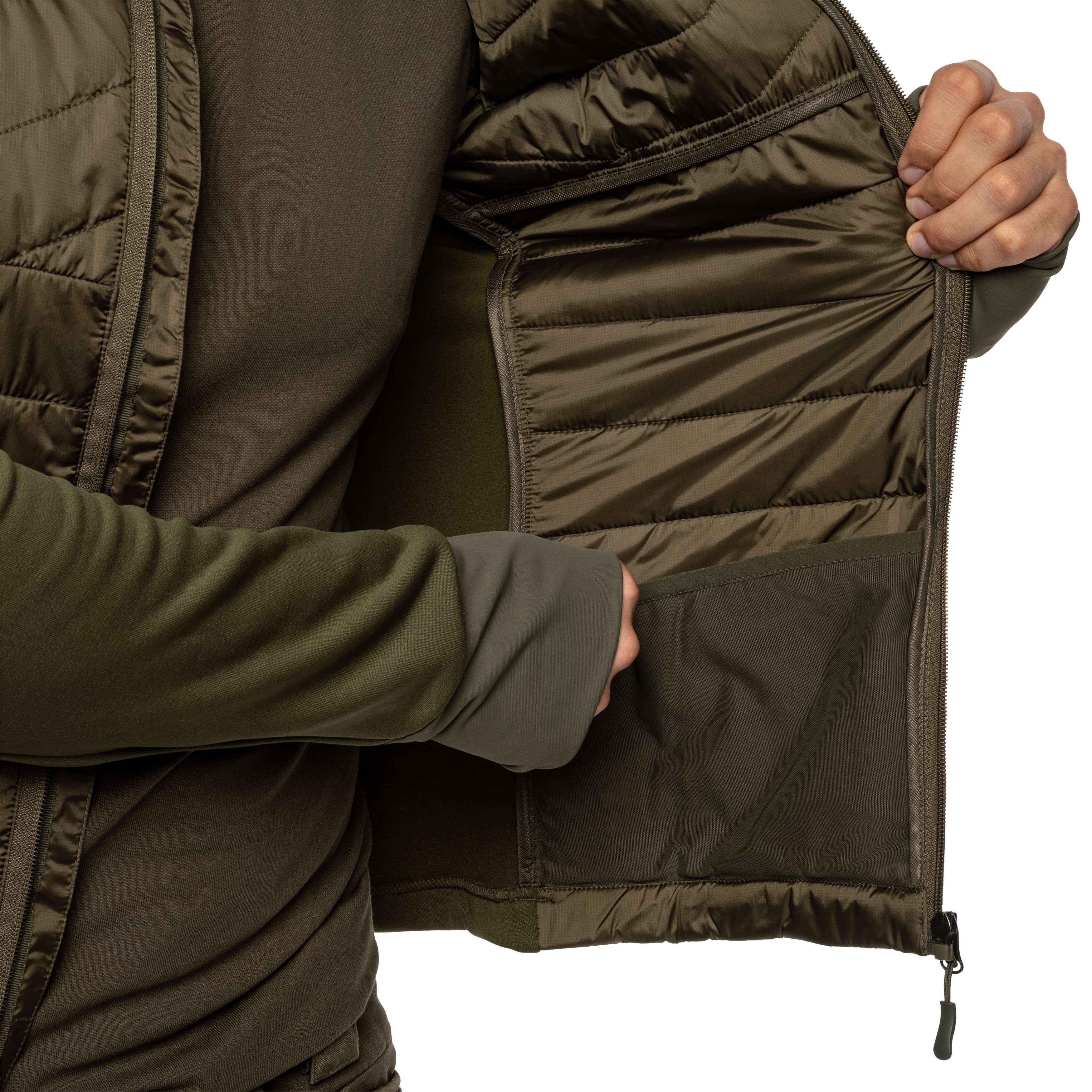 Кофта Carinthia G-Loft Ultra Shirt - Olive