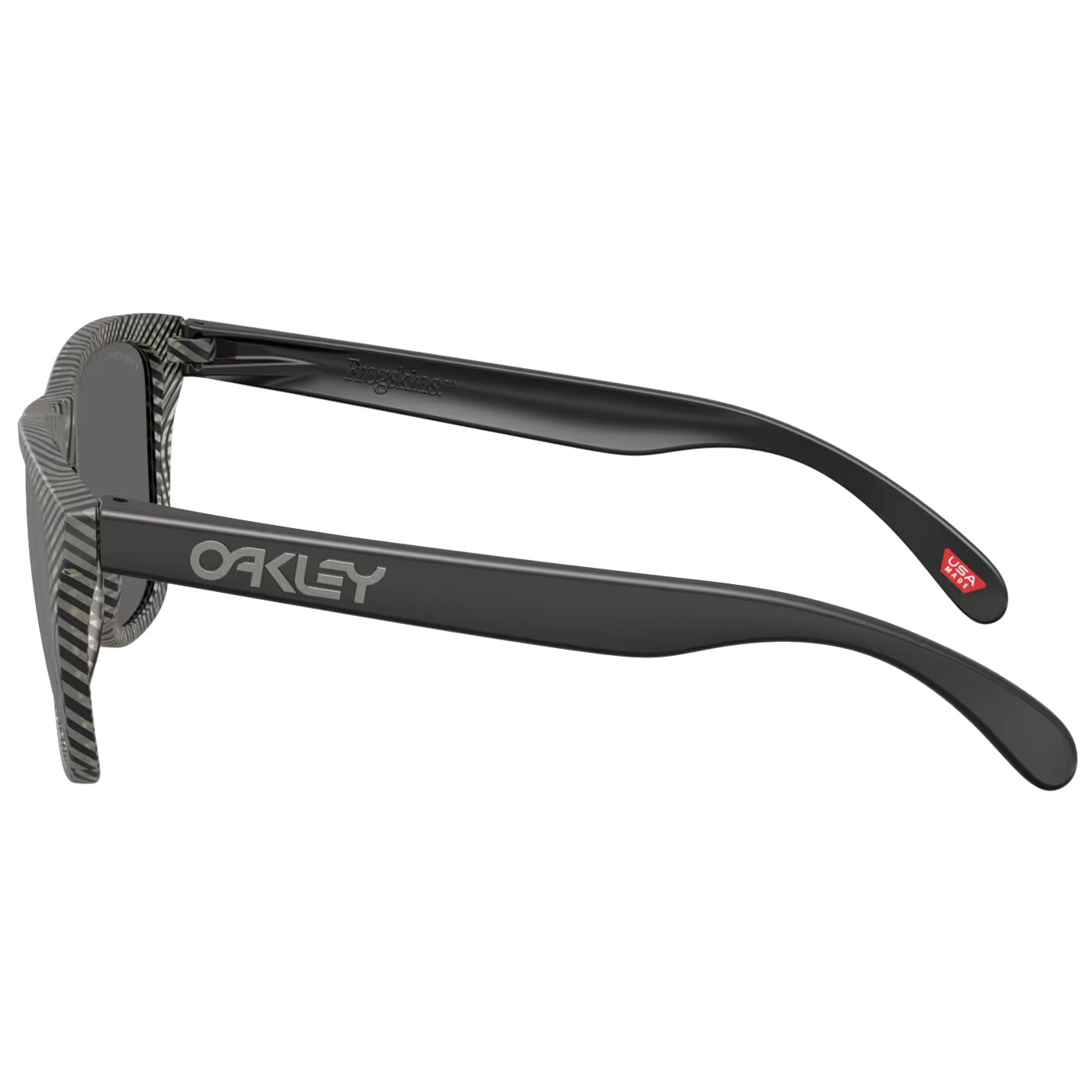 Okulary przeciwsłoneczne Oakley Frogskins  - Matte Grey Ink Fingerprint/Prizm Black