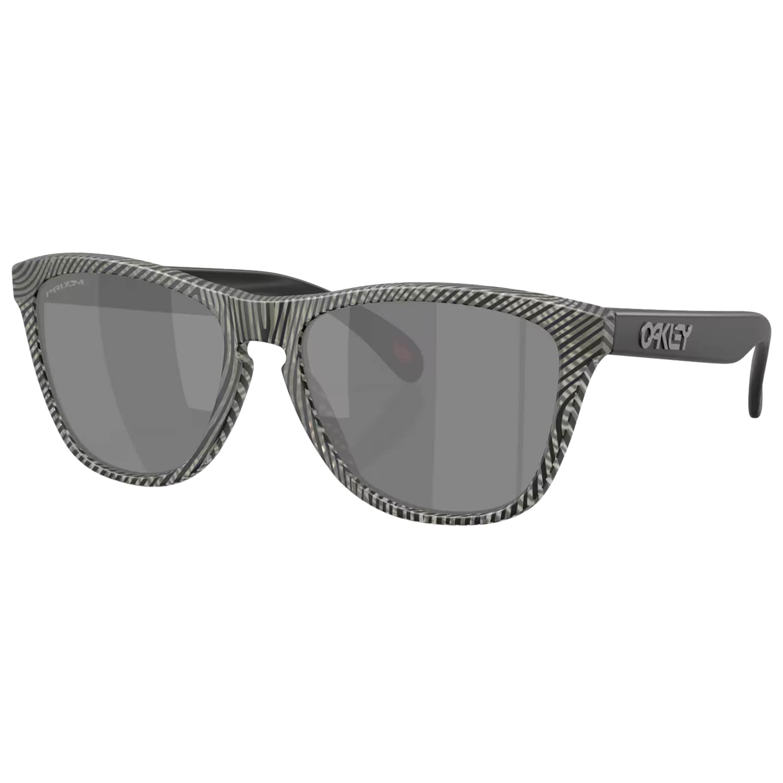 Okulary przeciwsłoneczne Oakley Frogskins  - Matte Grey Ink Fingerprint/Prizm Black