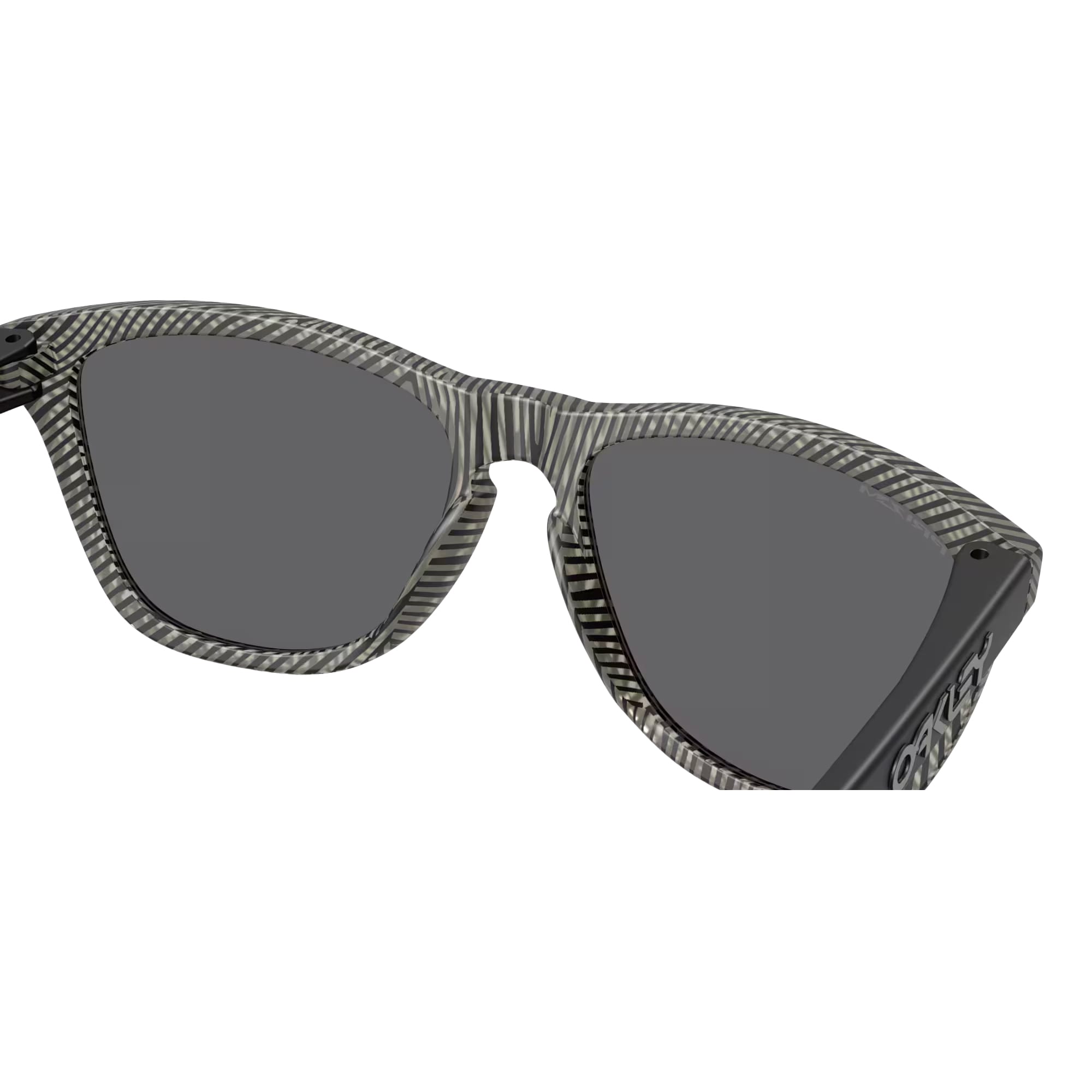 Okulary przeciwsłoneczne Oakley Frogskins  - Matte Grey Ink Fingerprint/Prizm Black
