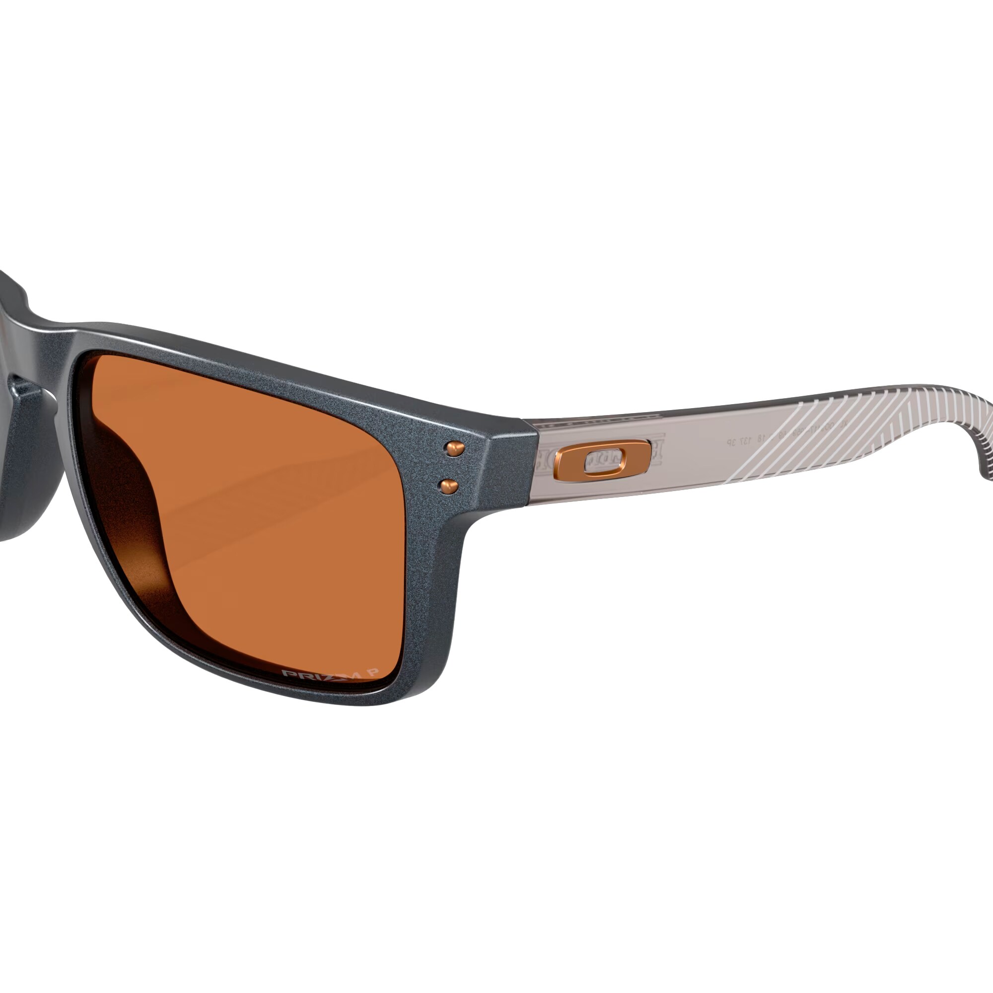 Okulary przeciwsłoneczne Oakley Holbrook XL - Blue Steel/Prizm Bronze Polarized