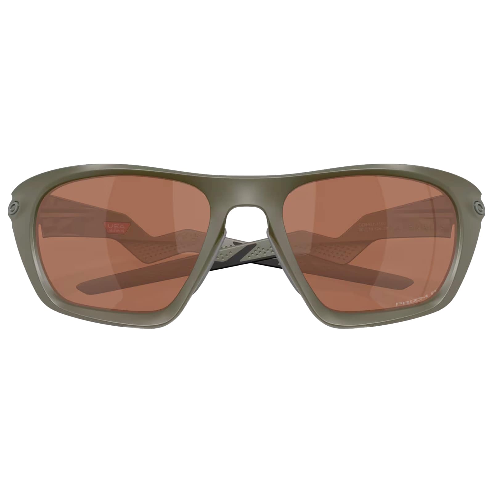 Okulary przeciwsłoneczne Oakley Lateralis - Matte Moss/Prizm Tungsten Polarized