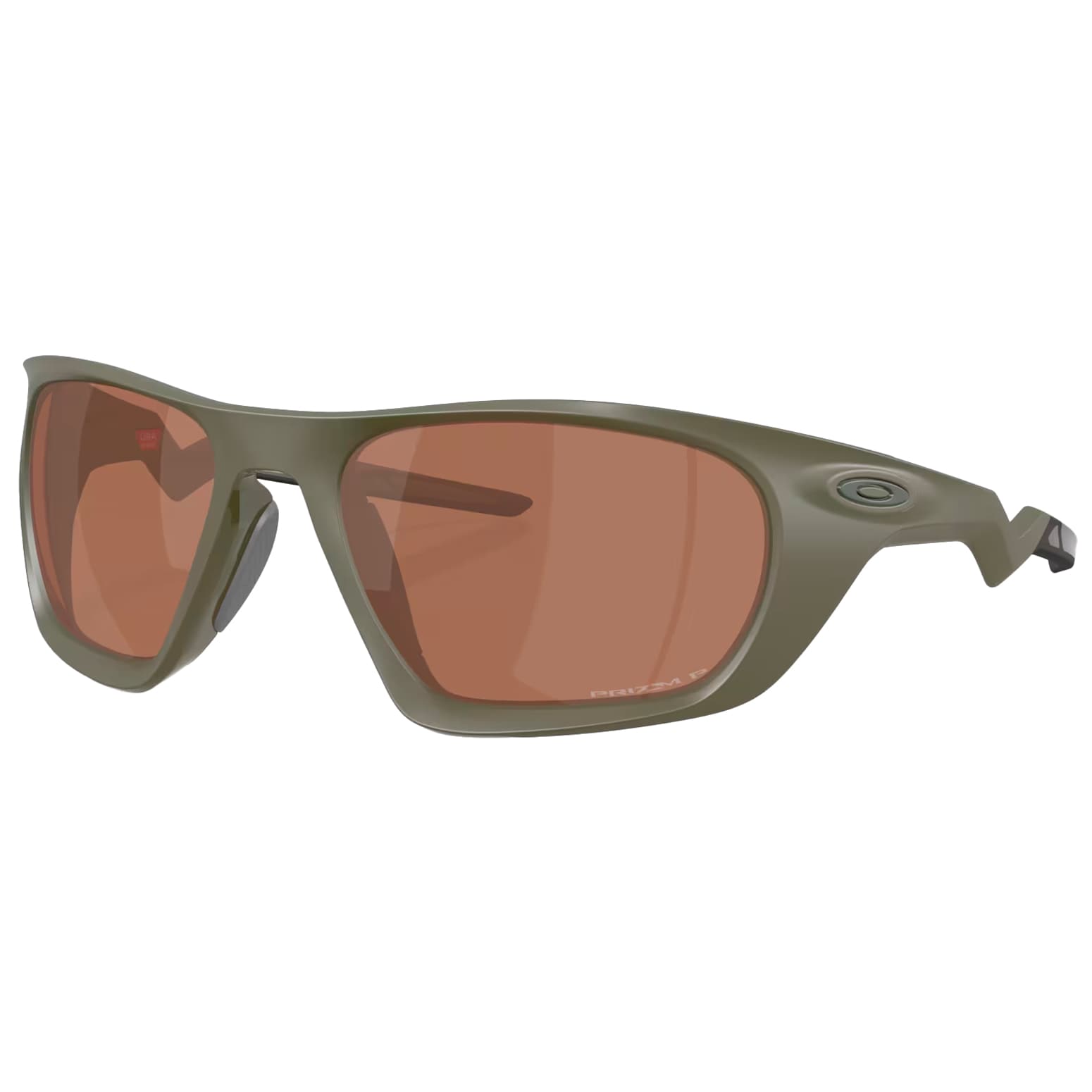 Okulary przeciwsłoneczne Oakley Lateralis - Matte Moss/Prizm Tungsten Polarized