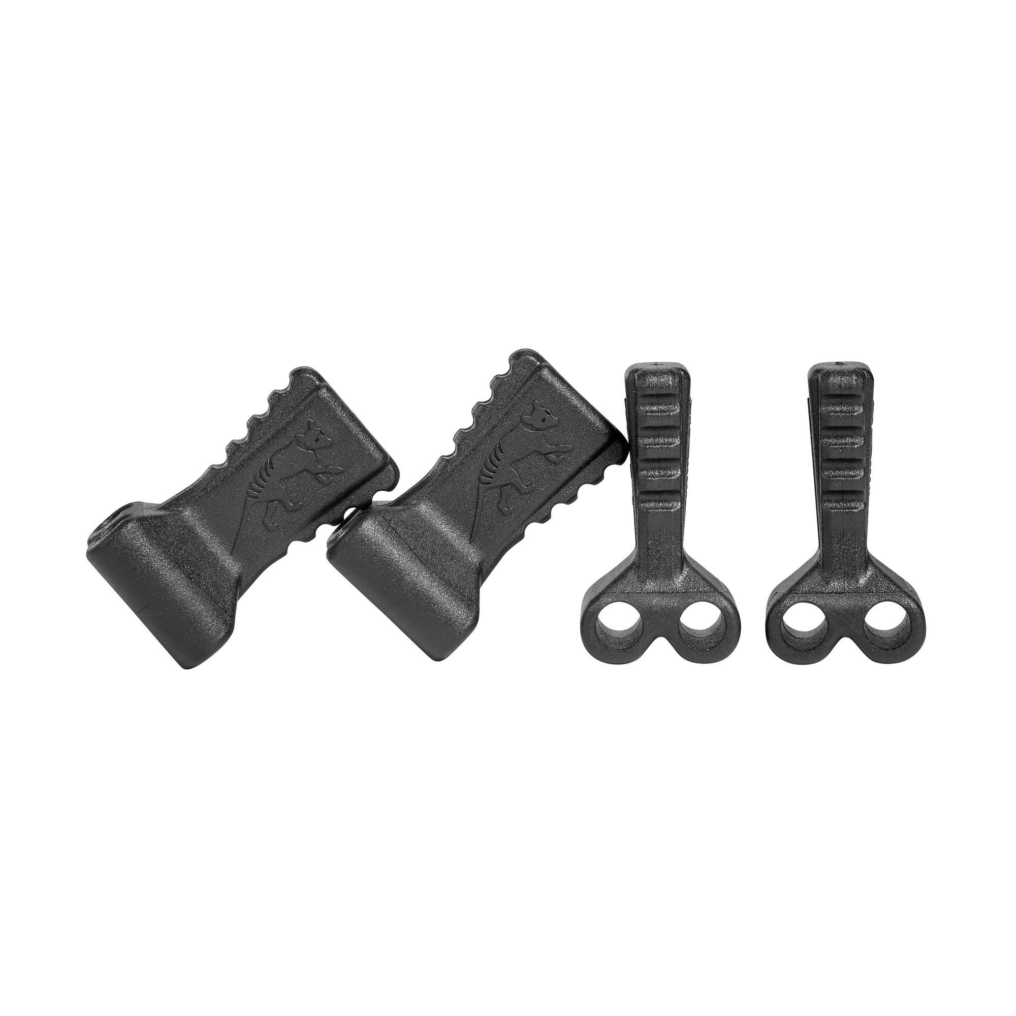 Zestaw Tasmanian Tiger Bungee Cord Tab Set - Black