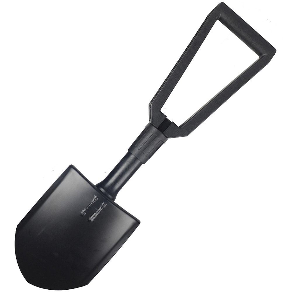 Складна саперна лопата M-Tac з чохлом - Black