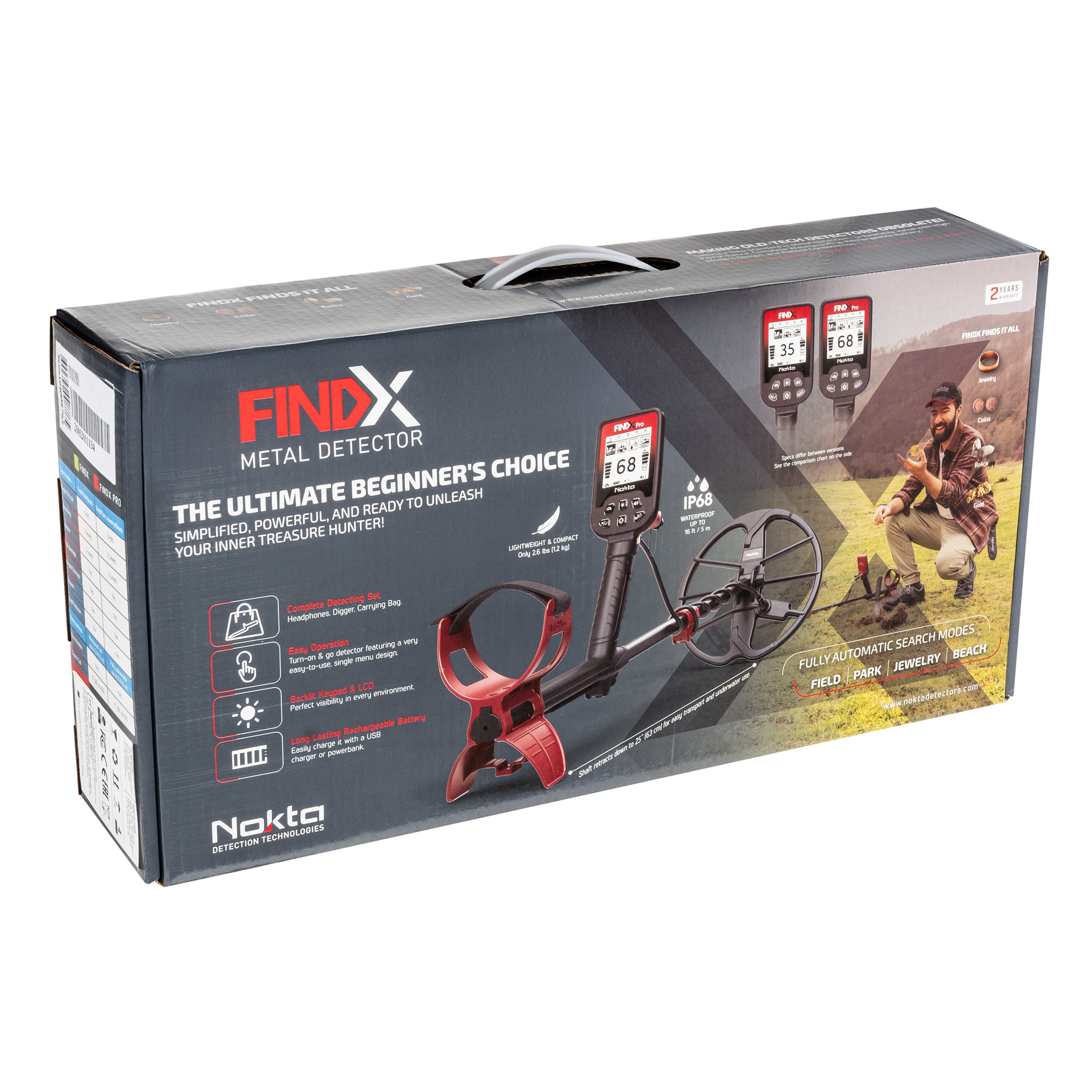 Металошукач Nokta Findx Pro
