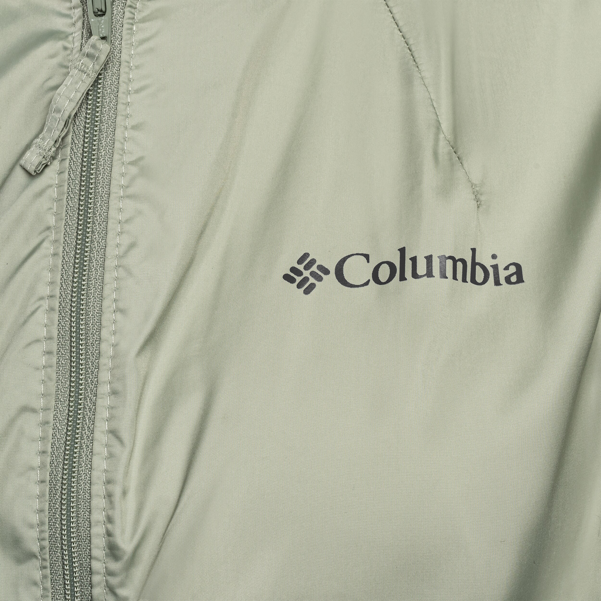 Kurtka damska Columbia Flash Forward II Hooded Windbreaker - Safari/Stone Green