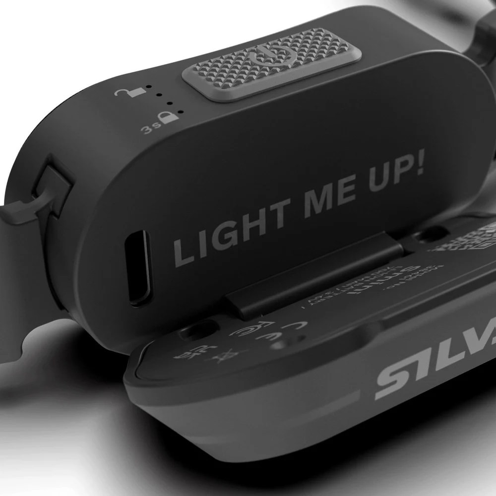 Latarka czołowa Silva Smini Fly Black - 250 lumenów
