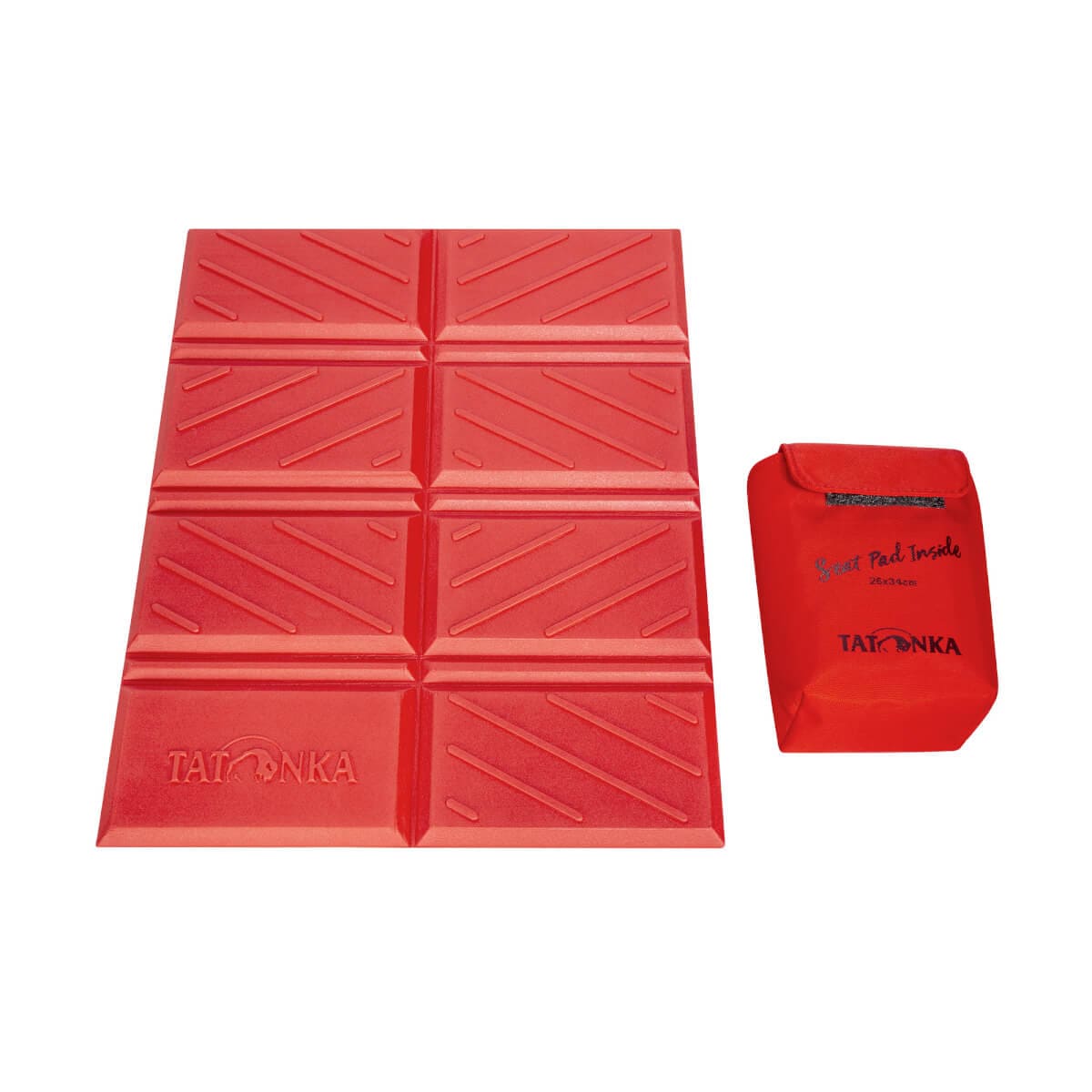 Mata Tatonka do siedzenia Foldable Seat Mat 26 x 34 cm - Red