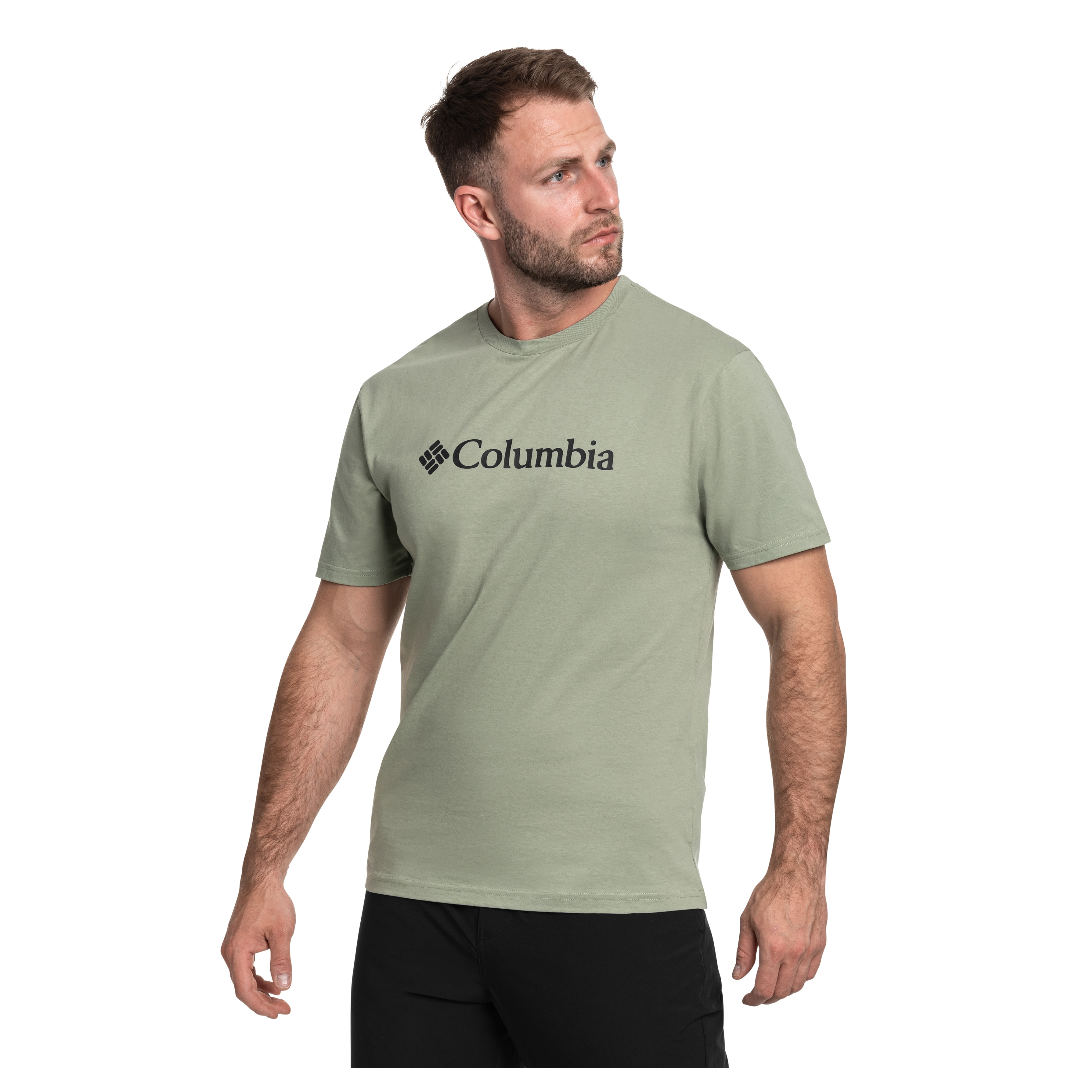 Koszulka T-Shirt Columbia CSC Basic Logo - Safari