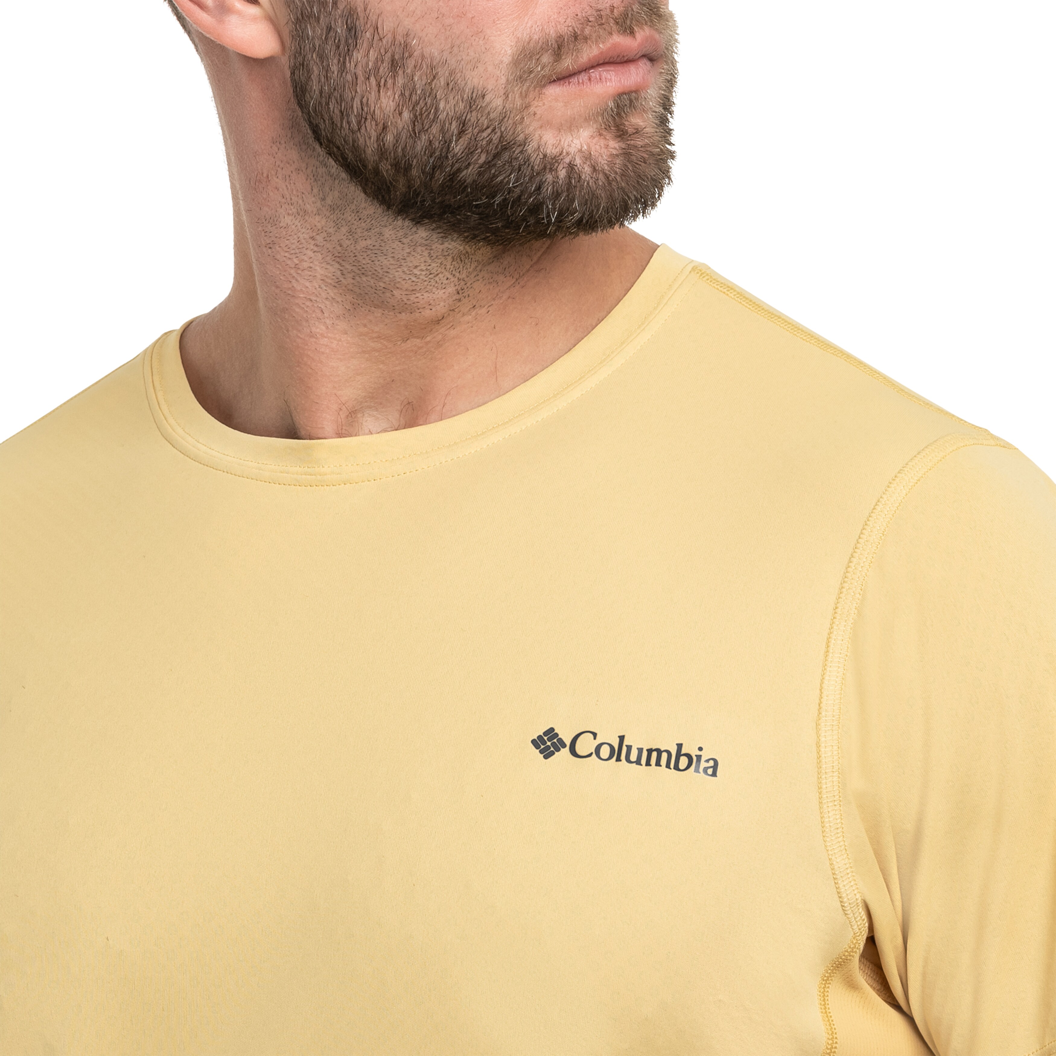 Koszulka termoaktywna Columbia Zero Rules Light Short Sleeve Crew - Sand Dune