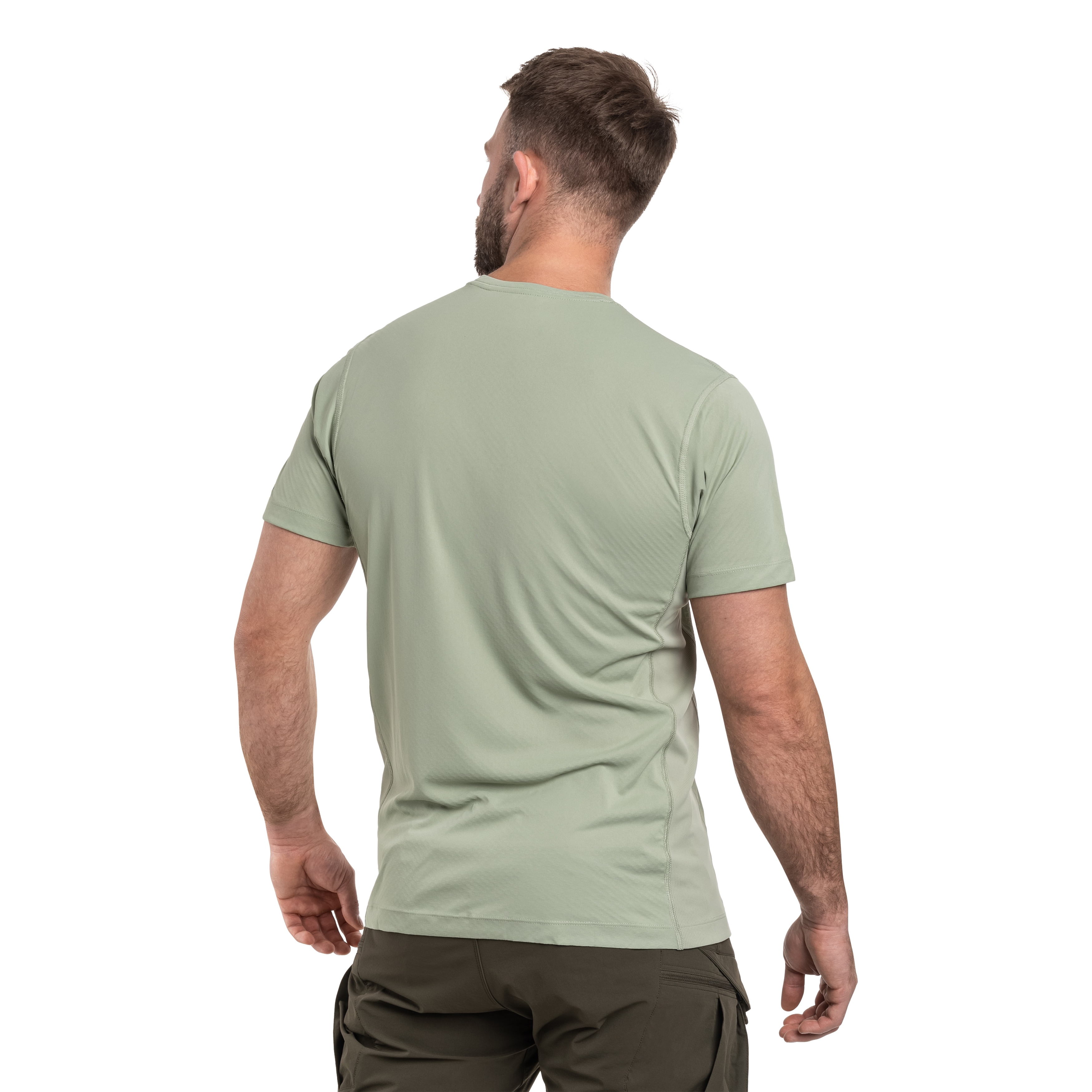 Koszulka termoaktywna Columbia Zero Rules Light Short Sleeve Crew - Safari