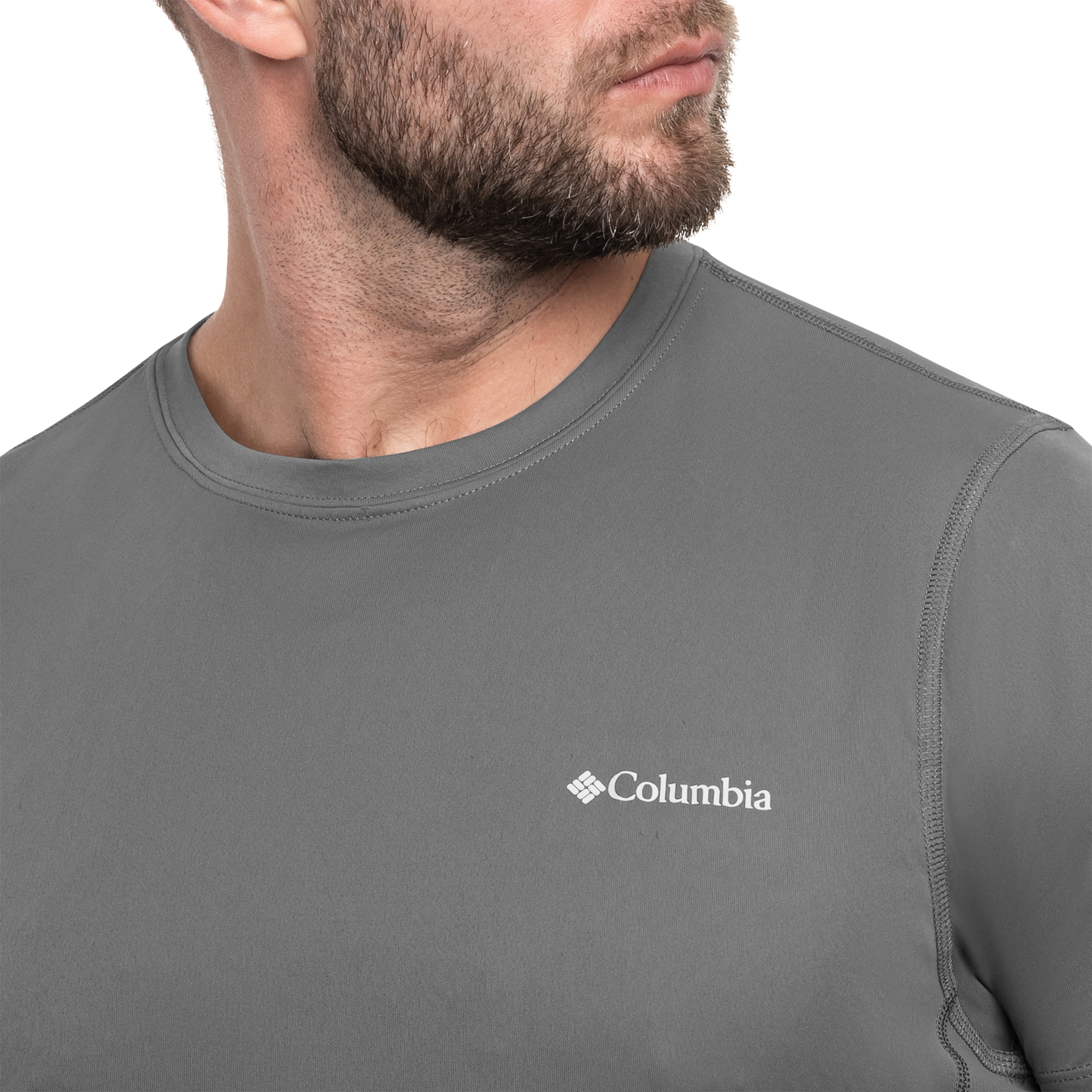 Koszulka termoaktywna Columbia Zero Rules Light Short Sleeve Crew - City Grey