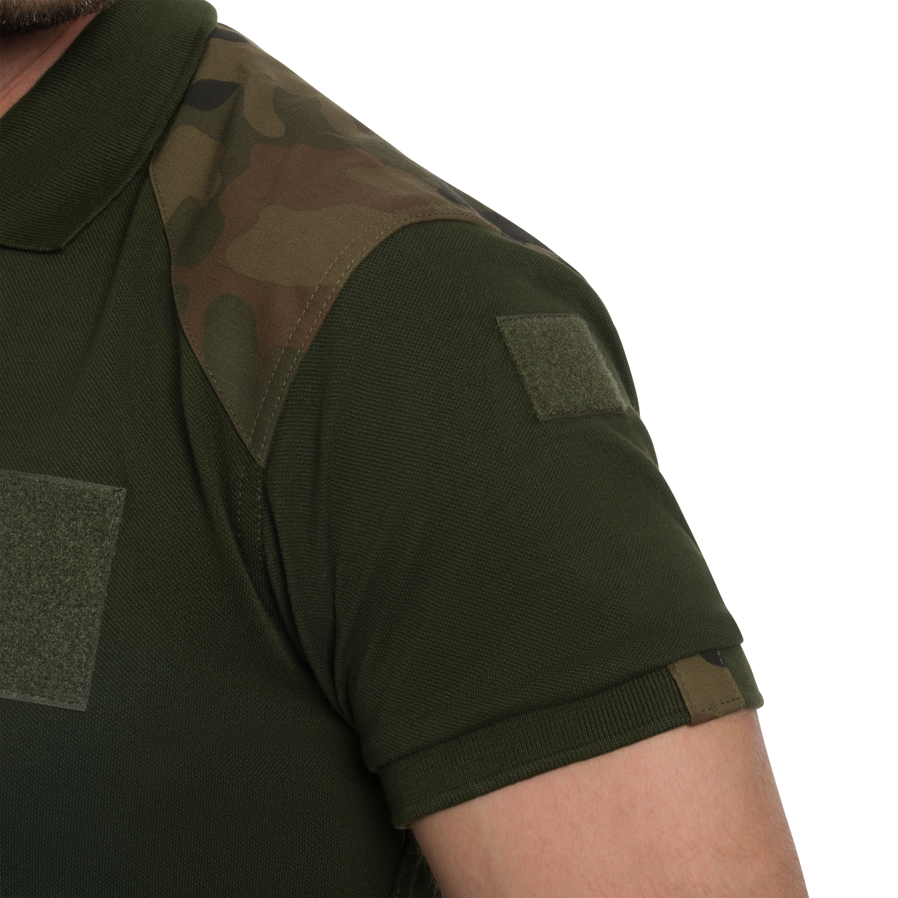 Koszulka polo Texar WP wzór 304A/MON - Olive/wz.93 Pantera PL Woodland