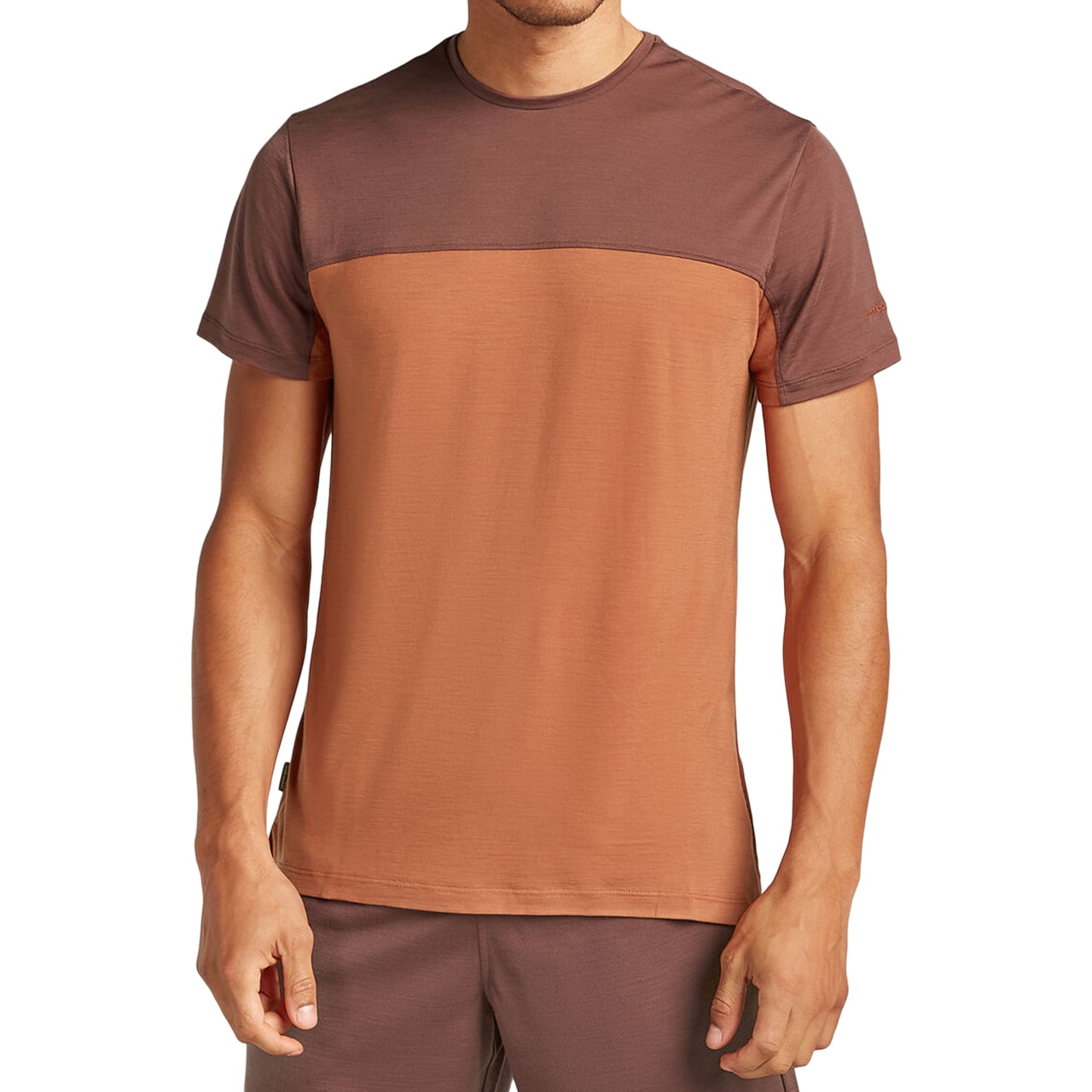 Koszulka T-Shirt Icebreaker Merino Blend 125 Cool-Lite Sphere III - Dusty Clay/Carob