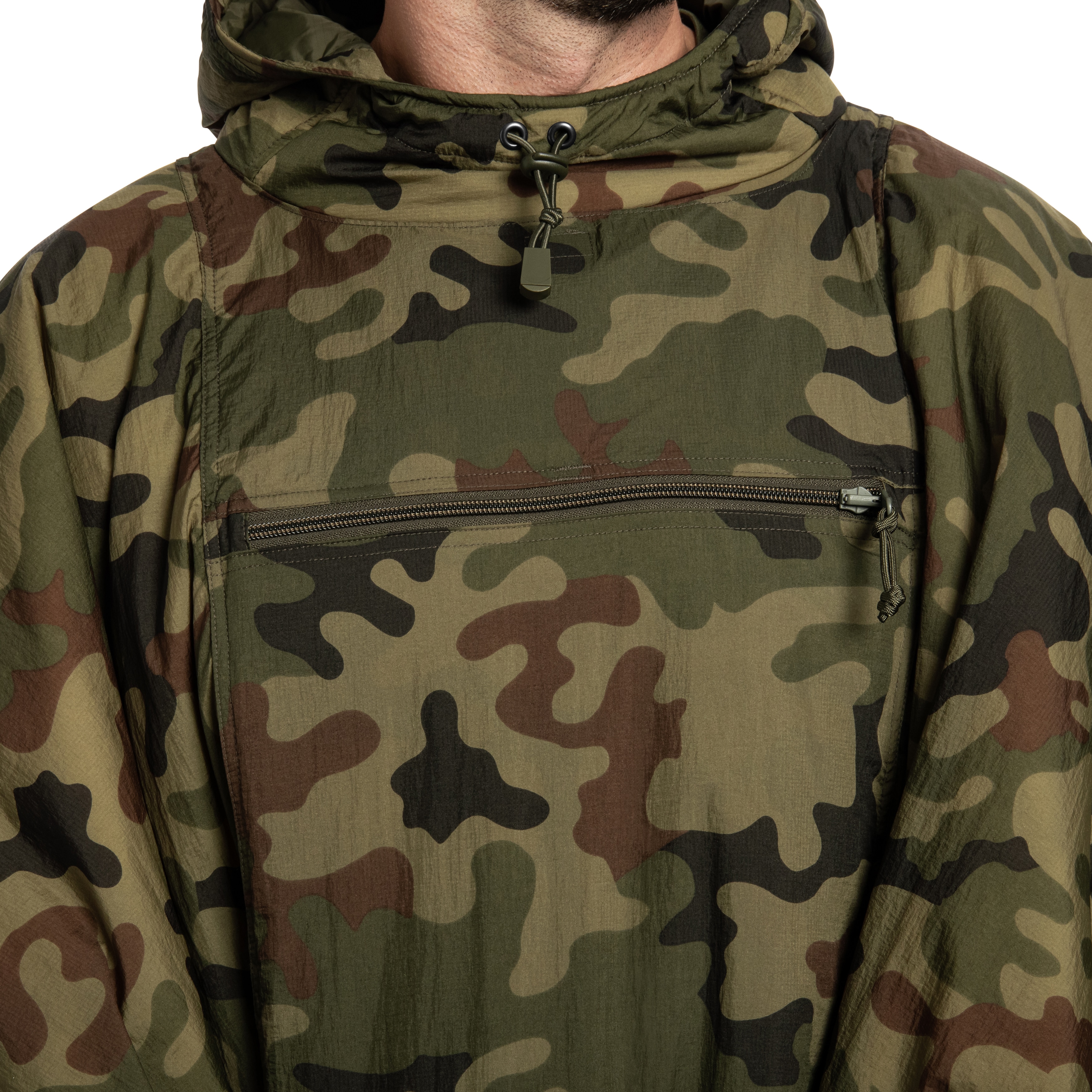 Ponczo Helikon-Tex Swagman Roll Climashield Apex z funkcją śpiwora - wz.93 Pantera PL Woodland