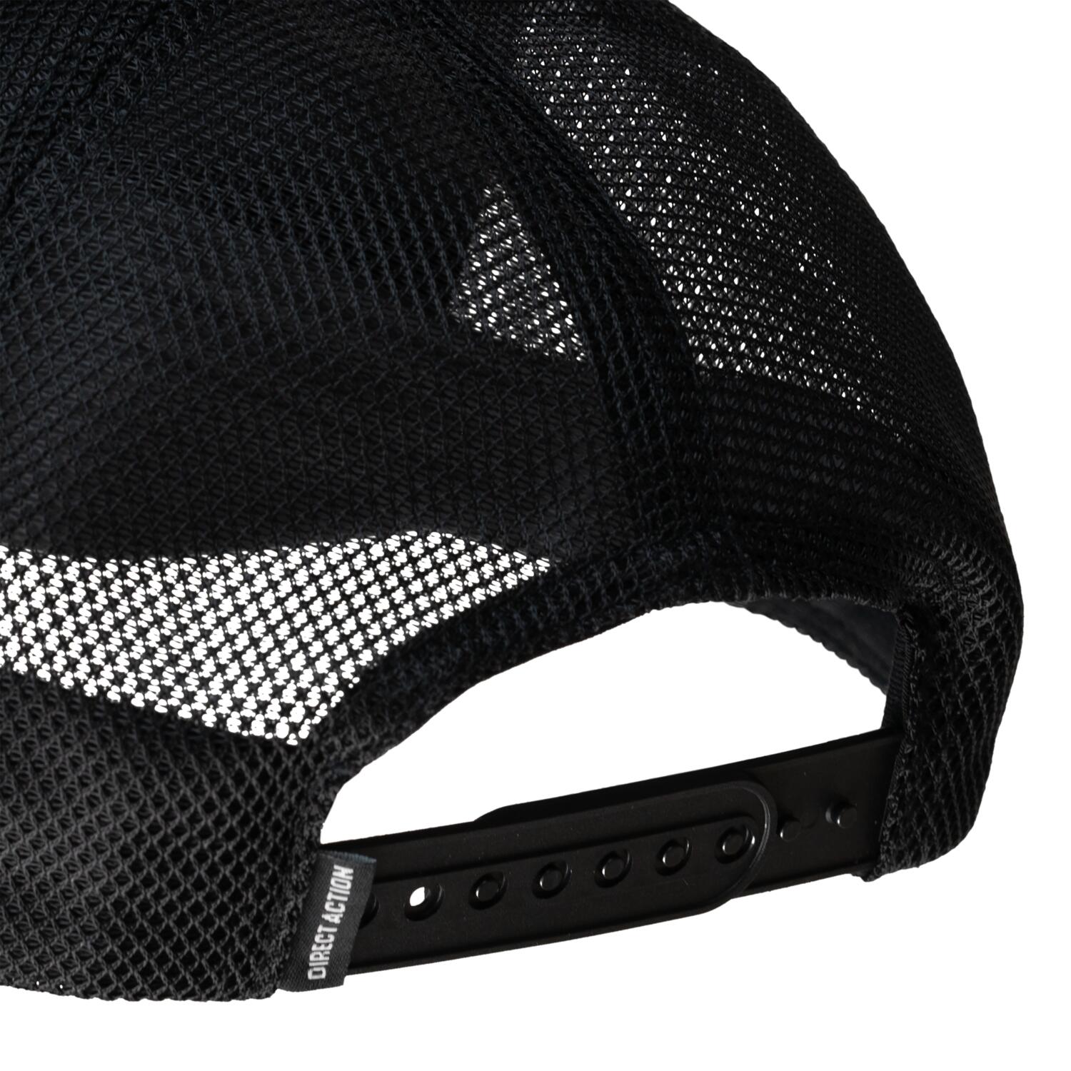 Czapka z daszkiem Direct Action No Loud Vintage Baseball Cap - Black