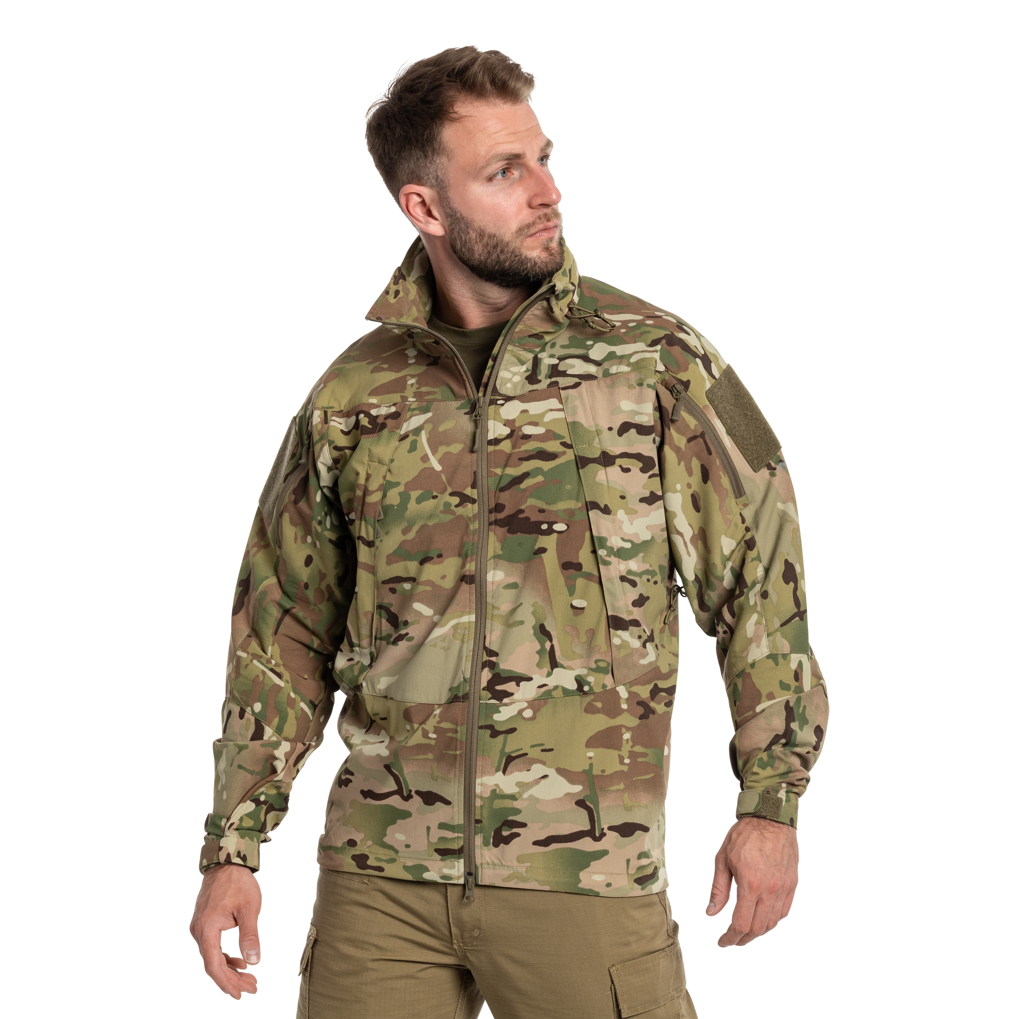 Kurtka Helikon-Tex Trooper StormStretch Softshell MK2 - MultiCam