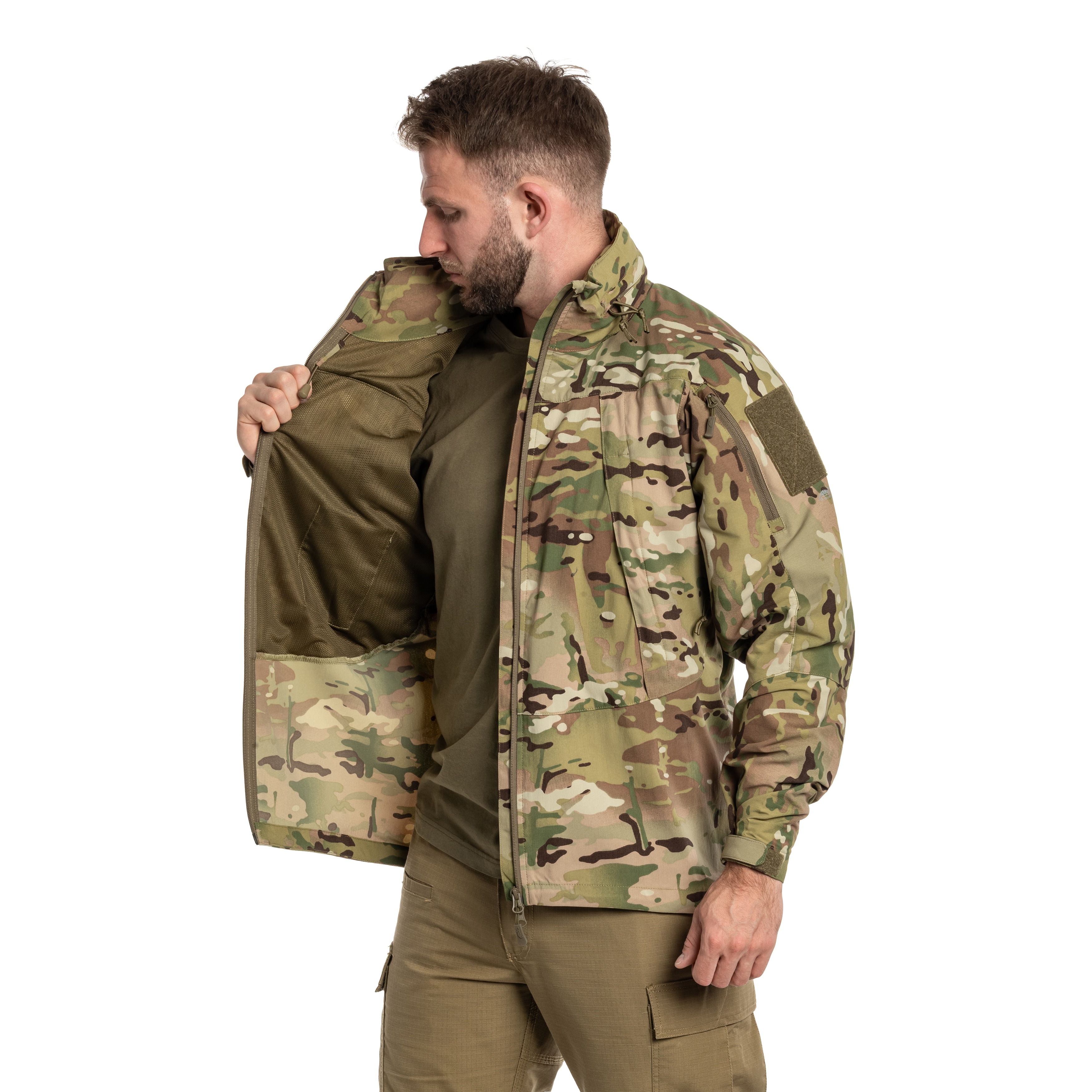 Kurtka Helikon-Tex Trooper StormStretch Softshell MK2 - MultiCam