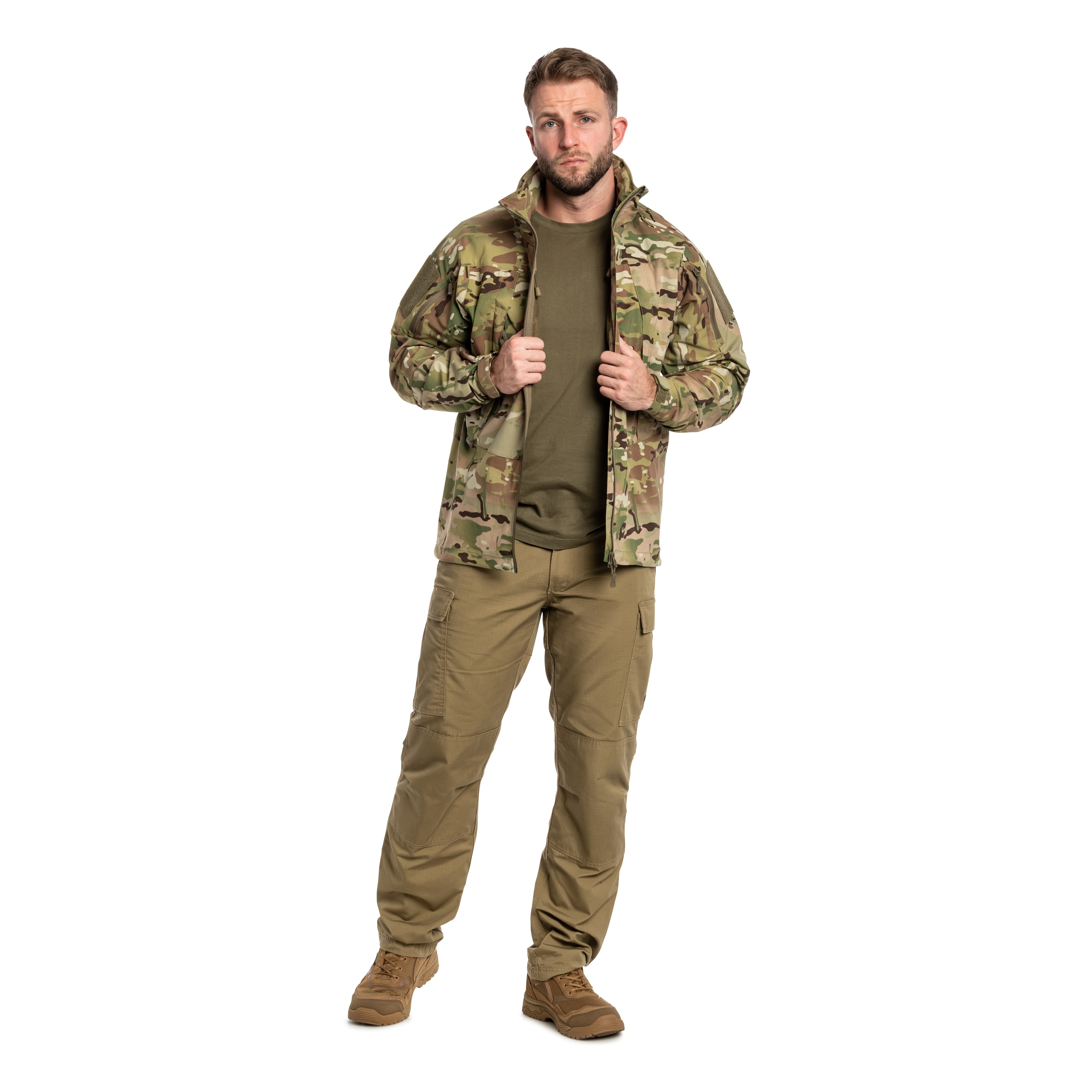 Kurtka Helikon-Tex Trooper StormStretch Softshell MK2 - MultiCam