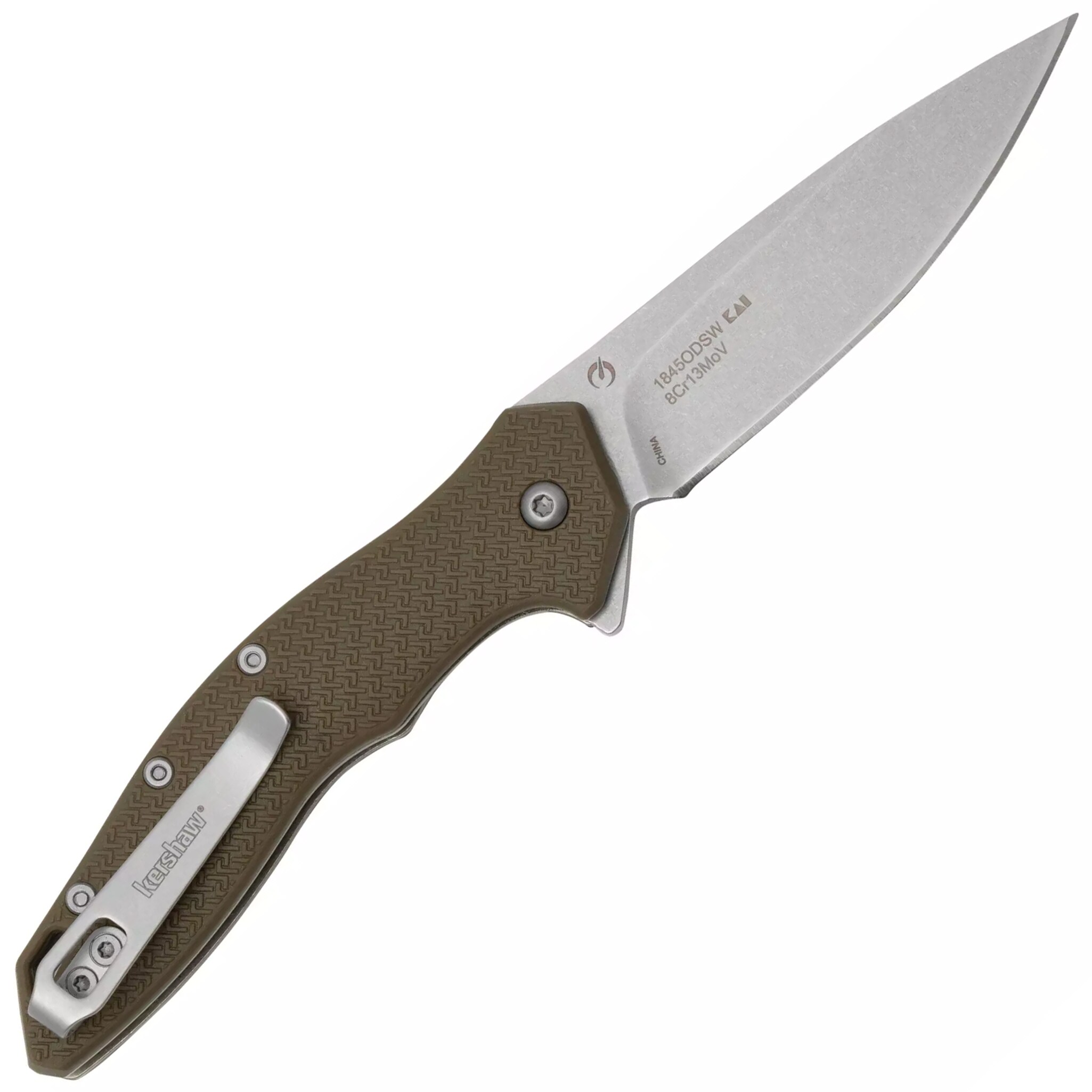 Складаний ніж Kershaw Shoreline - Olive