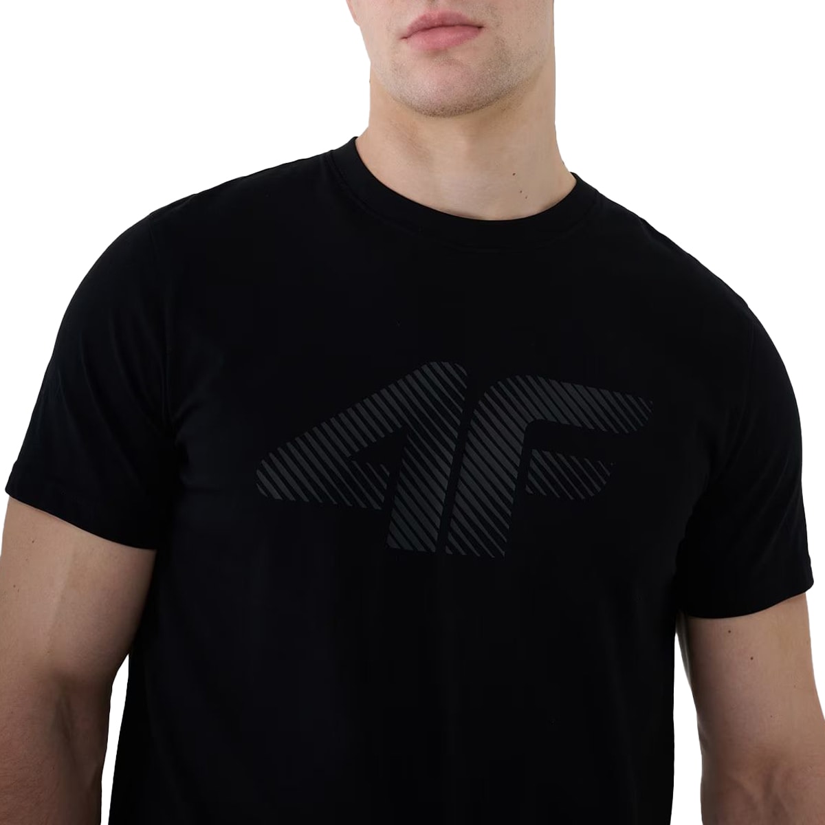Koszulka T-Shirt 4F M2257  - Głęboka Czerń