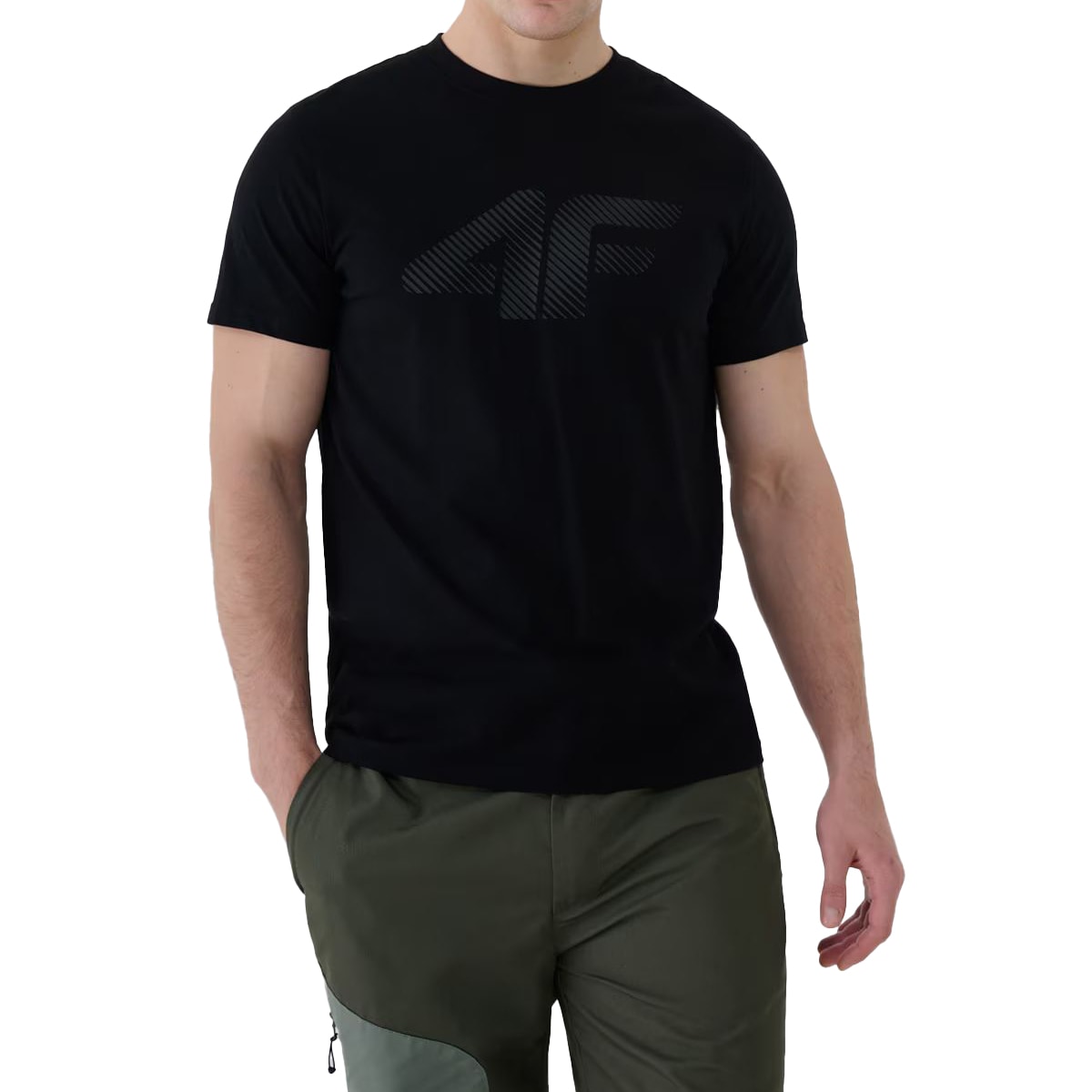 Koszulka T-Shirt 4F M2257  - Głęboka Czerń