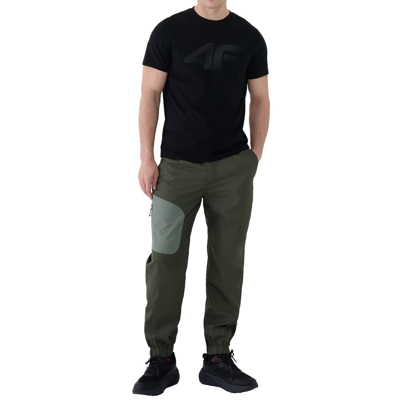 Koszulka T-Shirt 4F M2257  - Głęboka Czerń