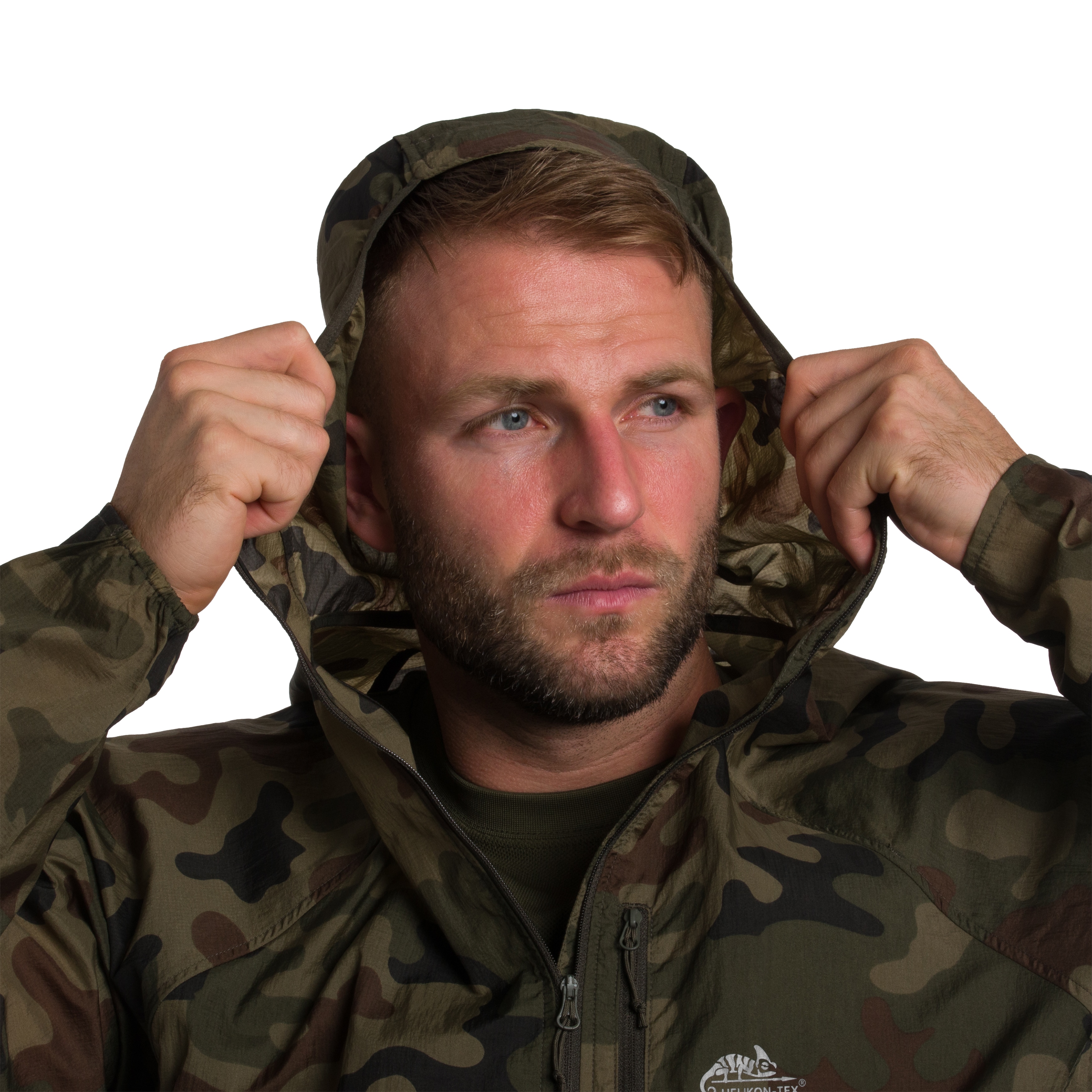 Куртка Helikon Tramontane WindPack - PL Woodland