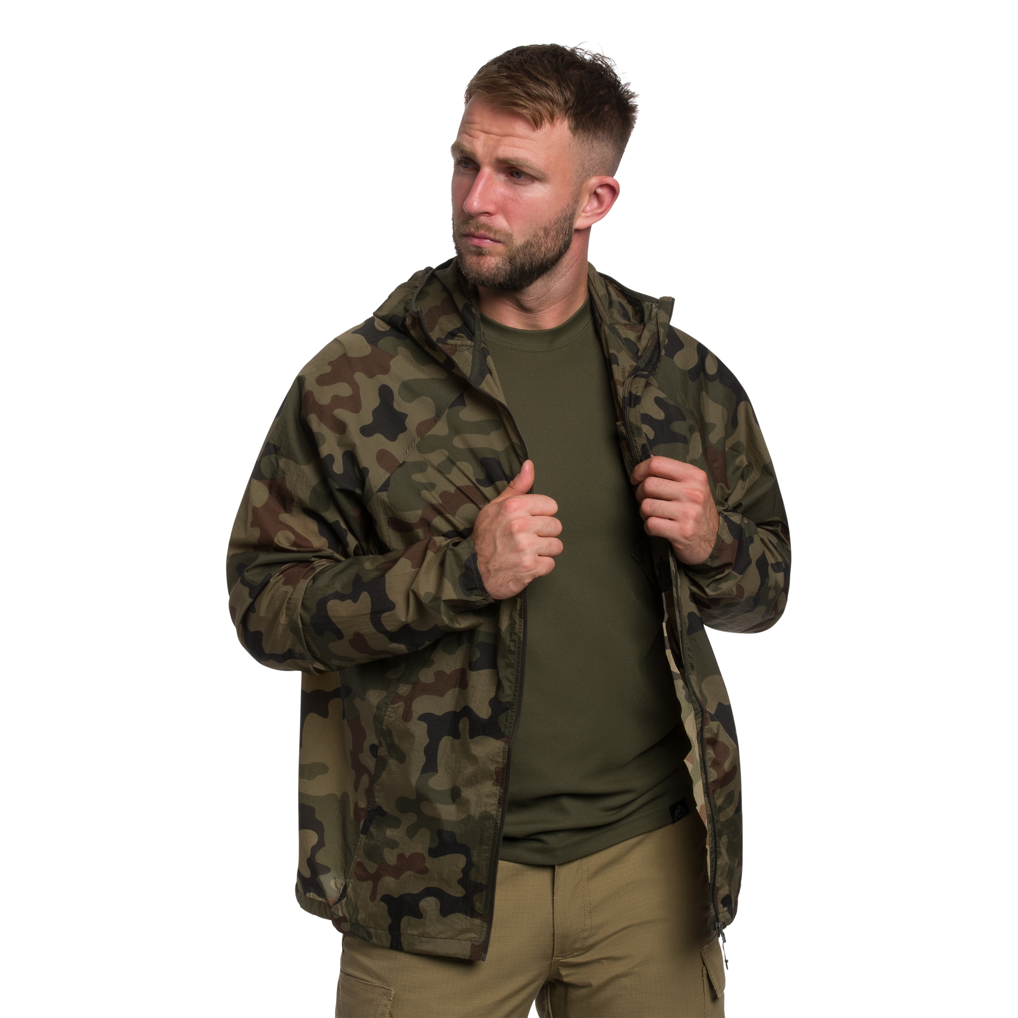 Куртка Helikon Tramontane WindPack - PL Woodland