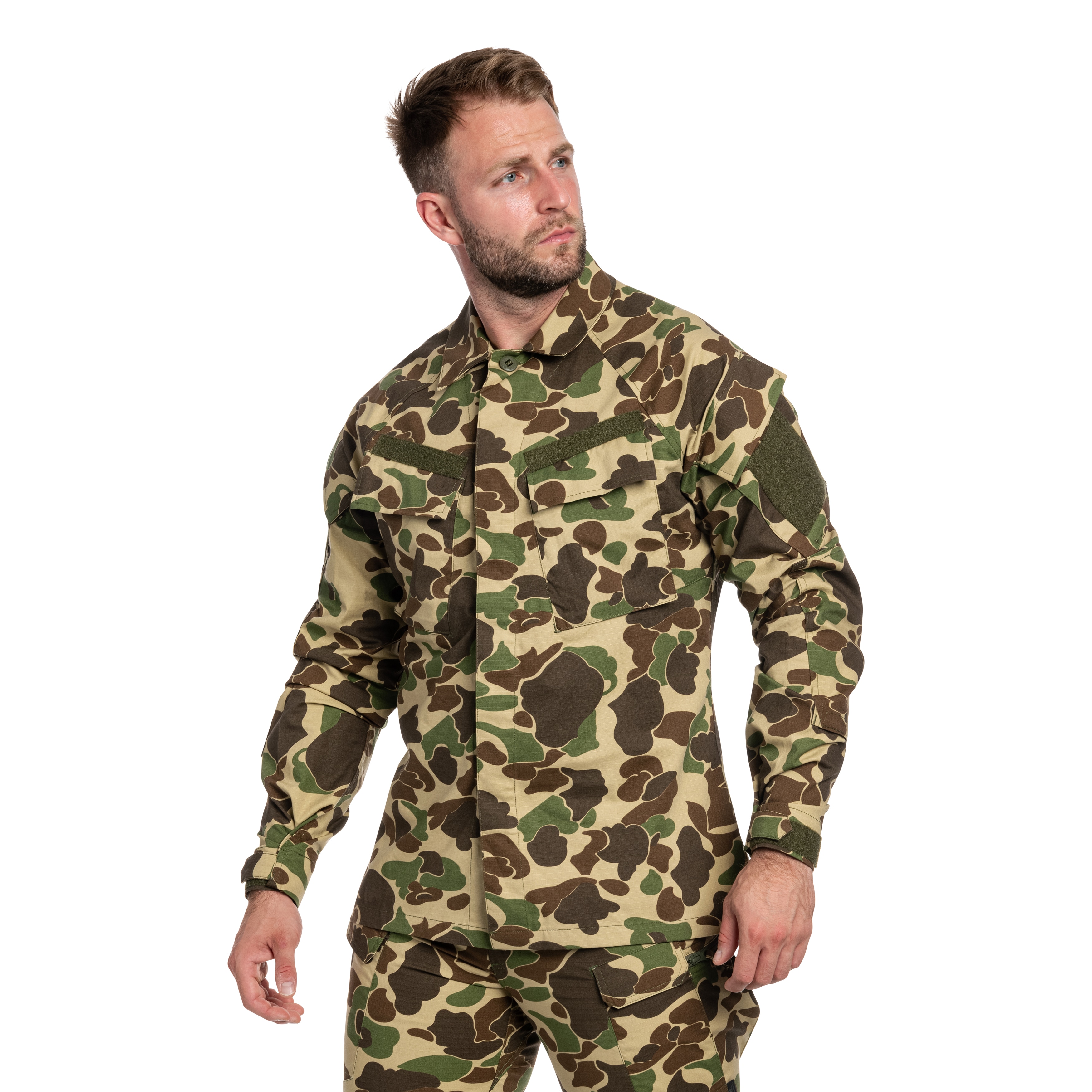Bluza Helikon Raid Polycotton Stretch Rip-Stop - Duck Hunter