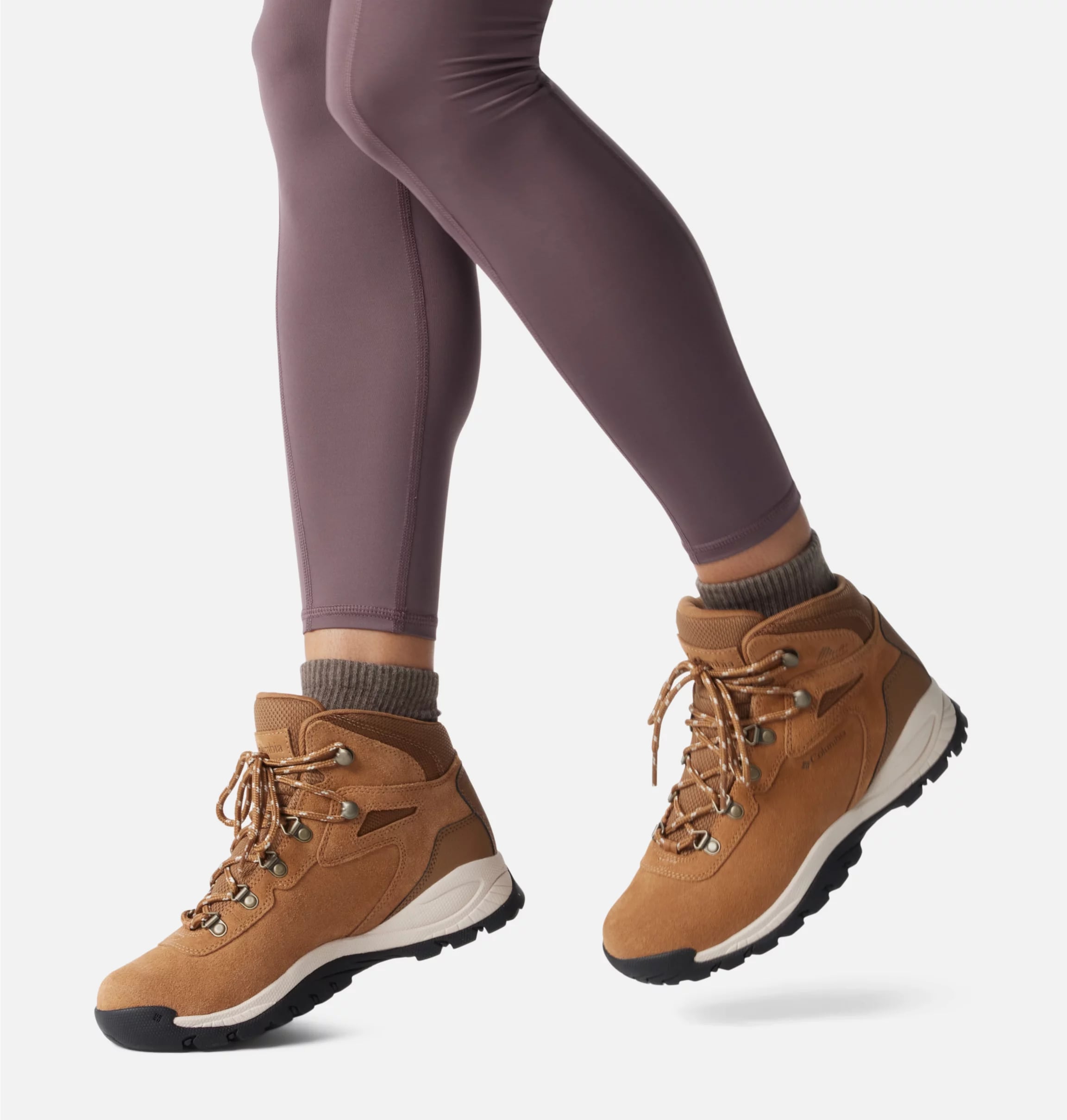 Buty damskie Columbia Newton Ridge Plus WP Amped - Elk/Dark Stone