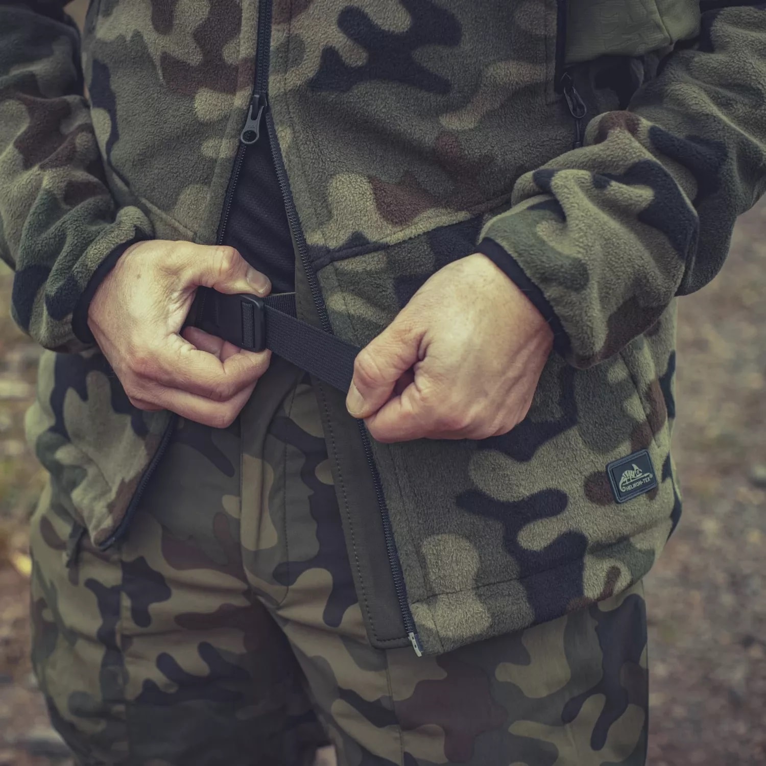 Spodnie Helikon-Tex Trooper StormStretch - wz.93 Pantera PL Woodland