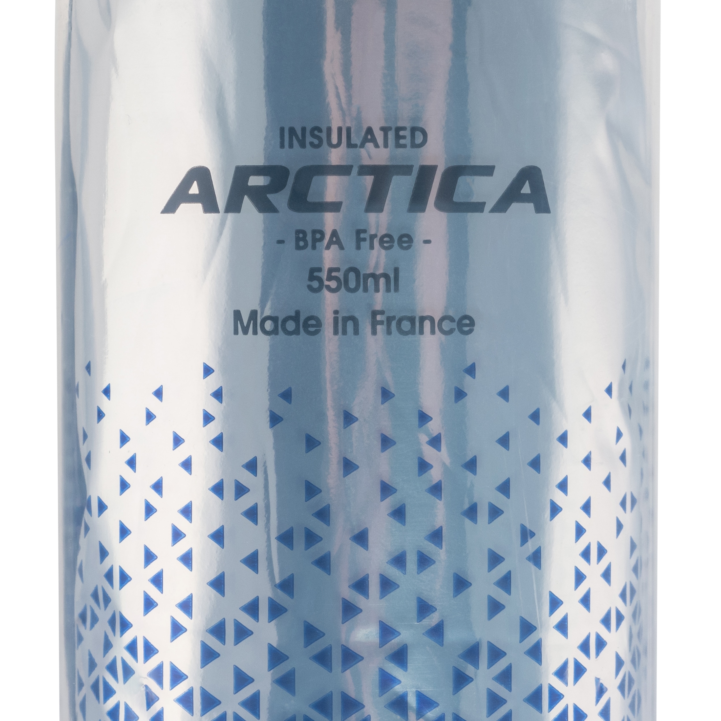 Пляшка Zefal Arctica 55 550 мл - Silver/Blue